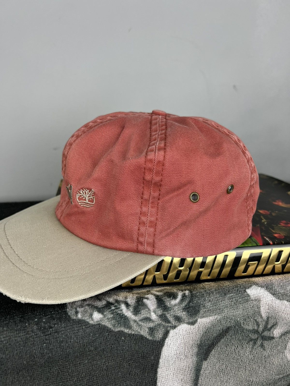 Timberland × Vintage Timberland Vintage Dadhat Cat Leather belt Weathergear faded Size ONE SIZE - 2 Thumbnail