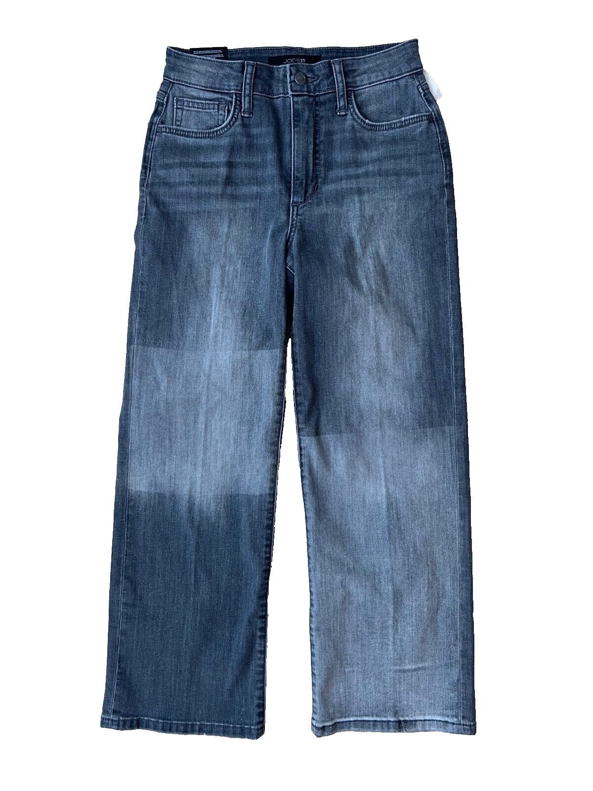 Joe's Joe's Jeans Wide Leg Crop Flawless Two Tone Grey ( 24 ) Size 24" / US 00 / IT 34 - 1 Thumbnail