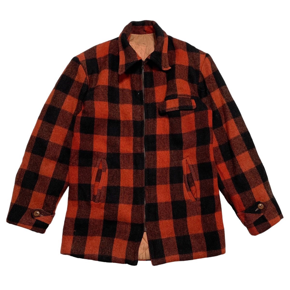 Vintage Vintage Tartan Wool Jacket Size US M / EU 48-50 / 2 - 1 Thumbnail