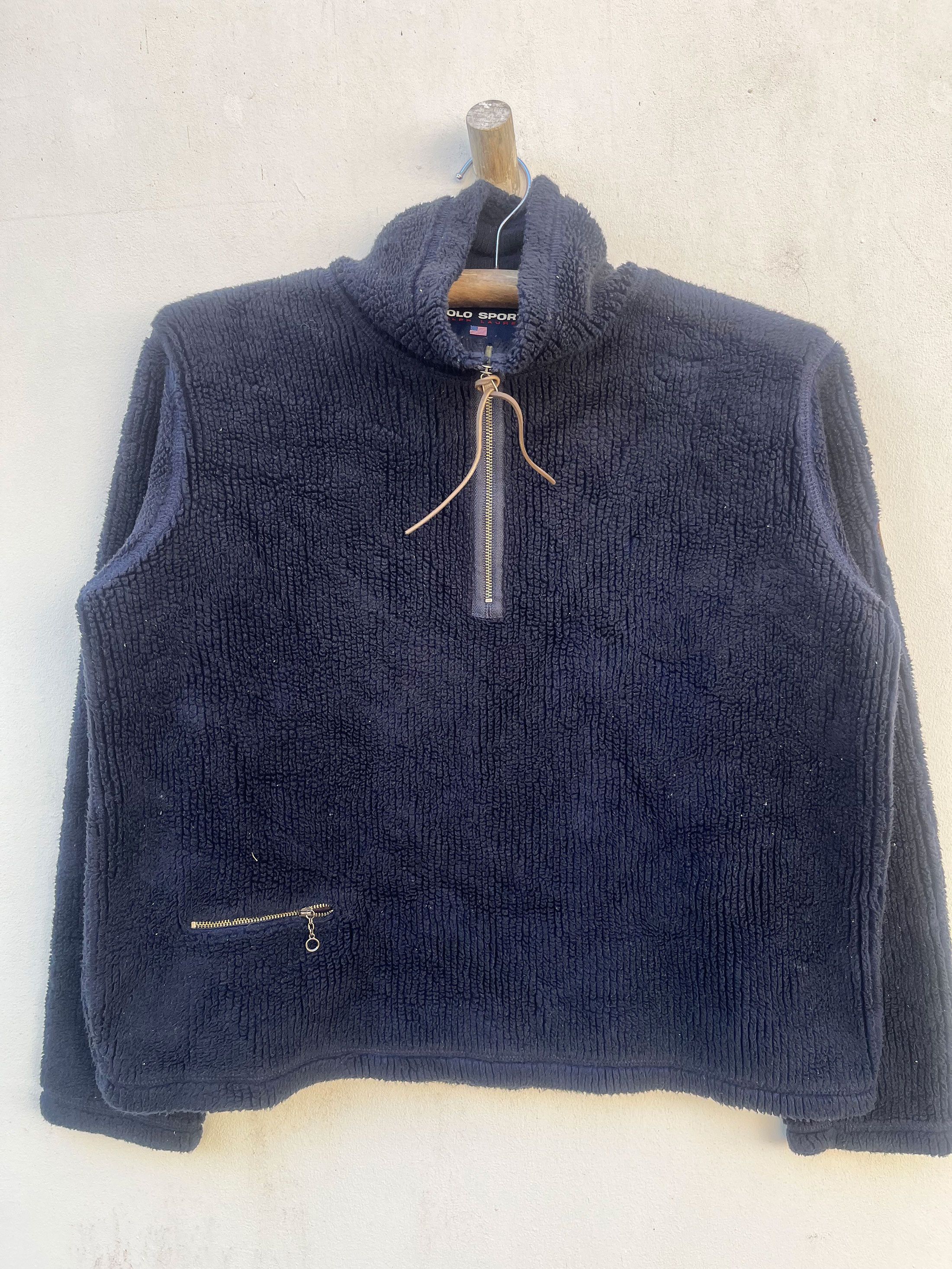 Polo Ralph Lauren Polo Sport Zipper Turtle Neck Warm Shirt Sweatshirt Sweater Size US S / EU 44-46 / 1 - 1 Thumbnail