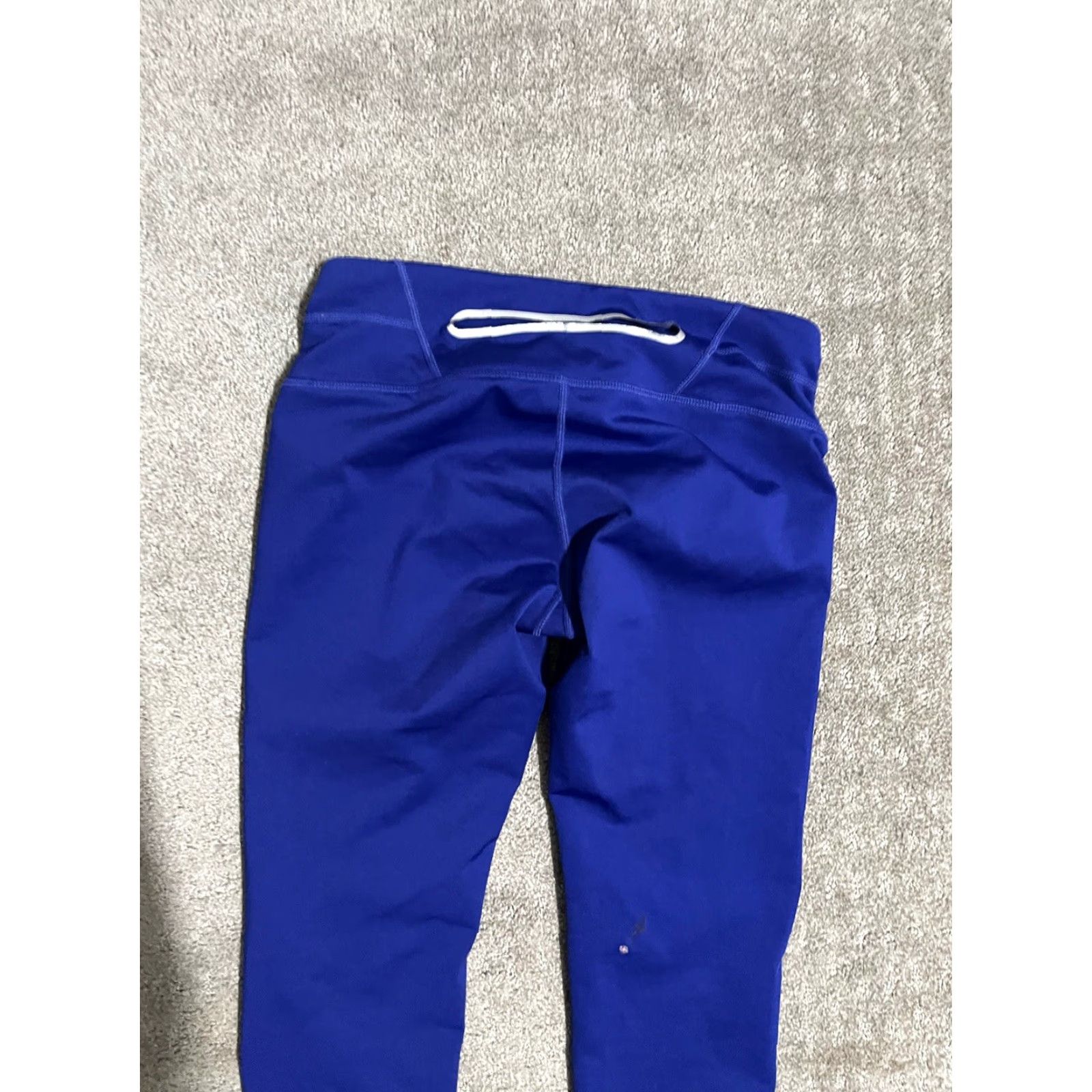 Athleta Athleta Leggings Shirt Womens XS Blue Pull On Pouch Back Zipper On Leggings Athletic Style Athleisure Size XS Womens Size 26" / US 2 / IT 38 - 4 Thumbnail