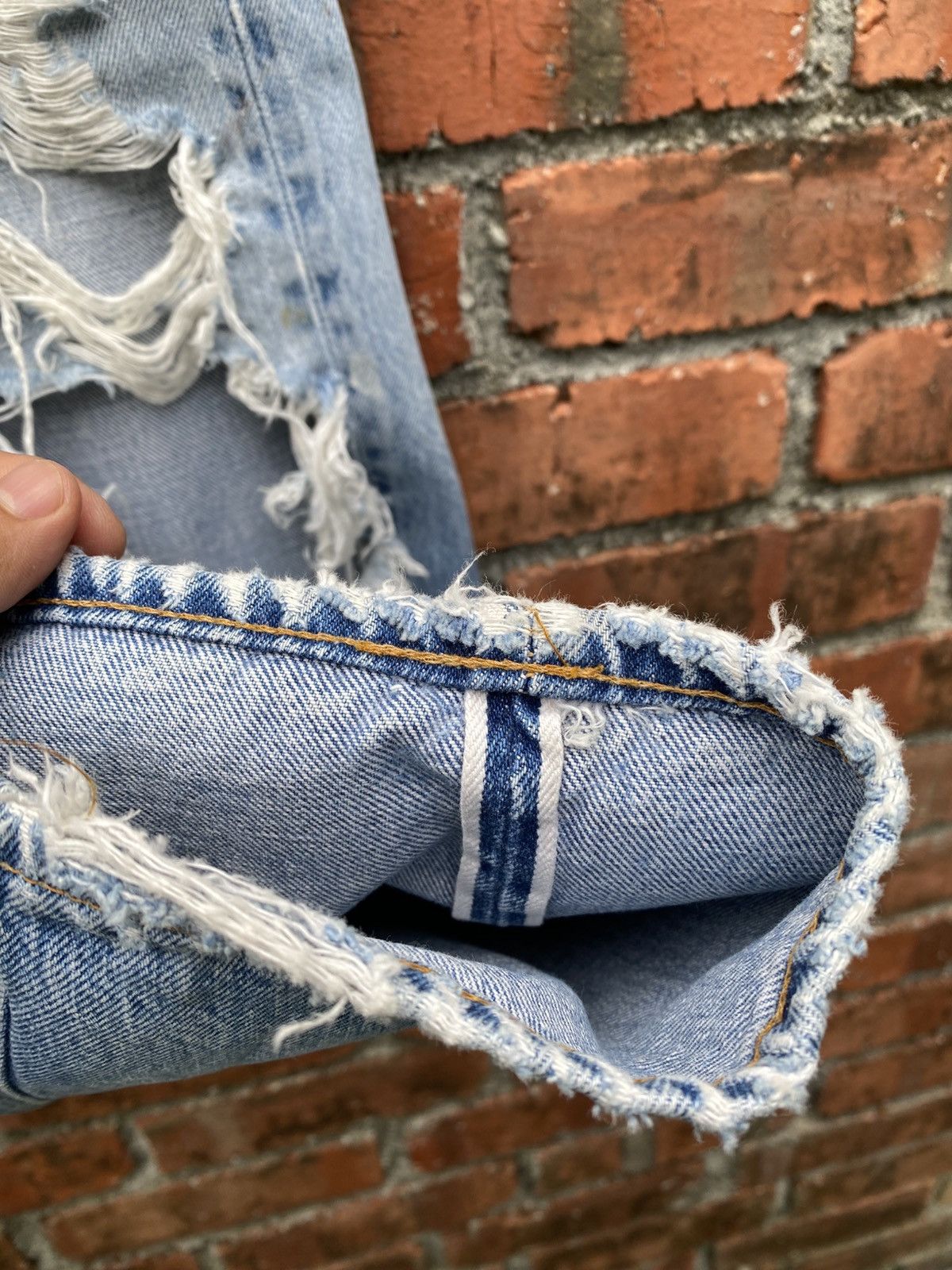 Levi's Vintage Clothing W29x29 Vintage levi's redline 80s distressed Size US 29 - 4 Thumbnail