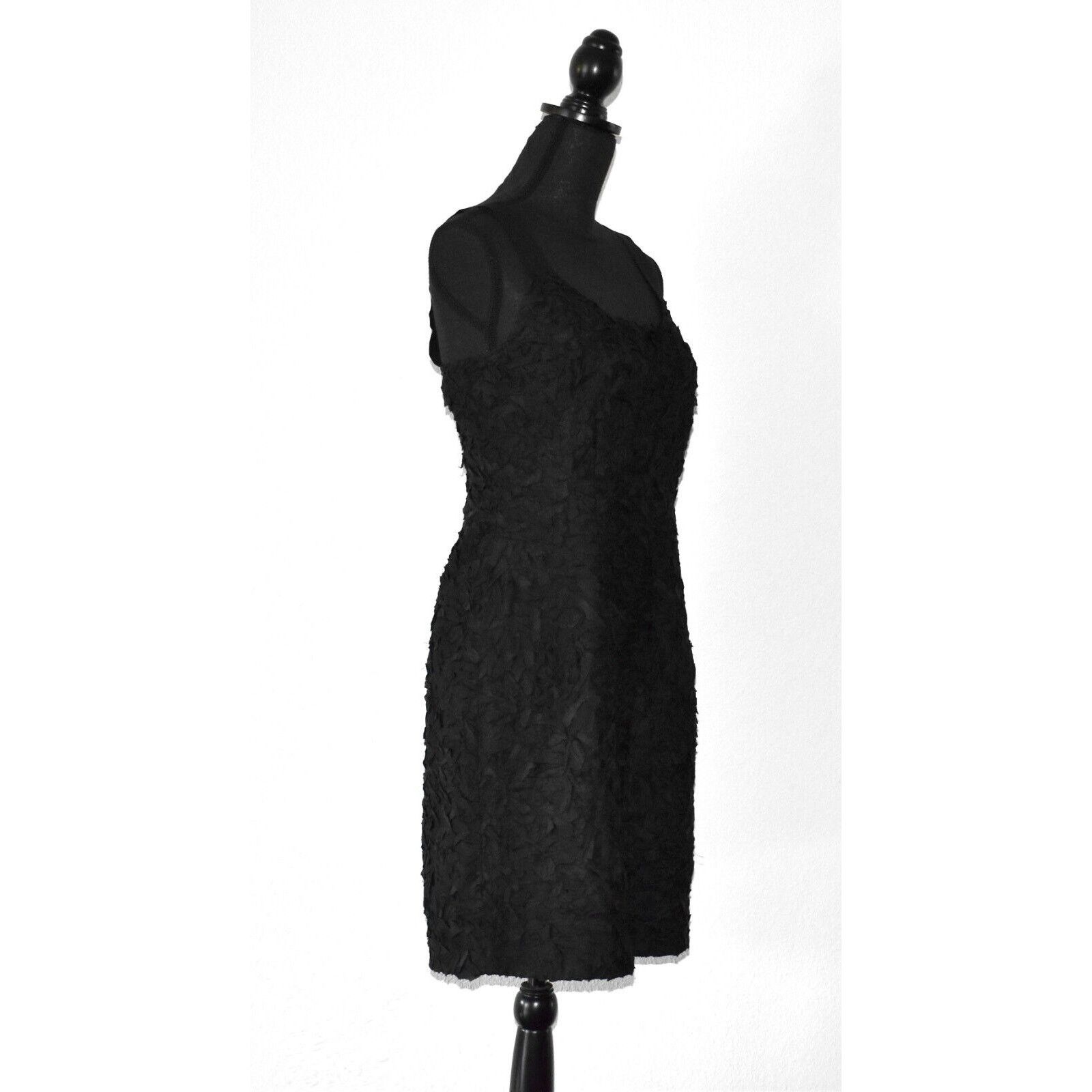 Eileen Fisher NWT EILEEN FISHER Black 100% Silk Sleeveless Crinkle Dress 8 Size M / US 6-8 / IT 42-44 - 2 Thumbnail