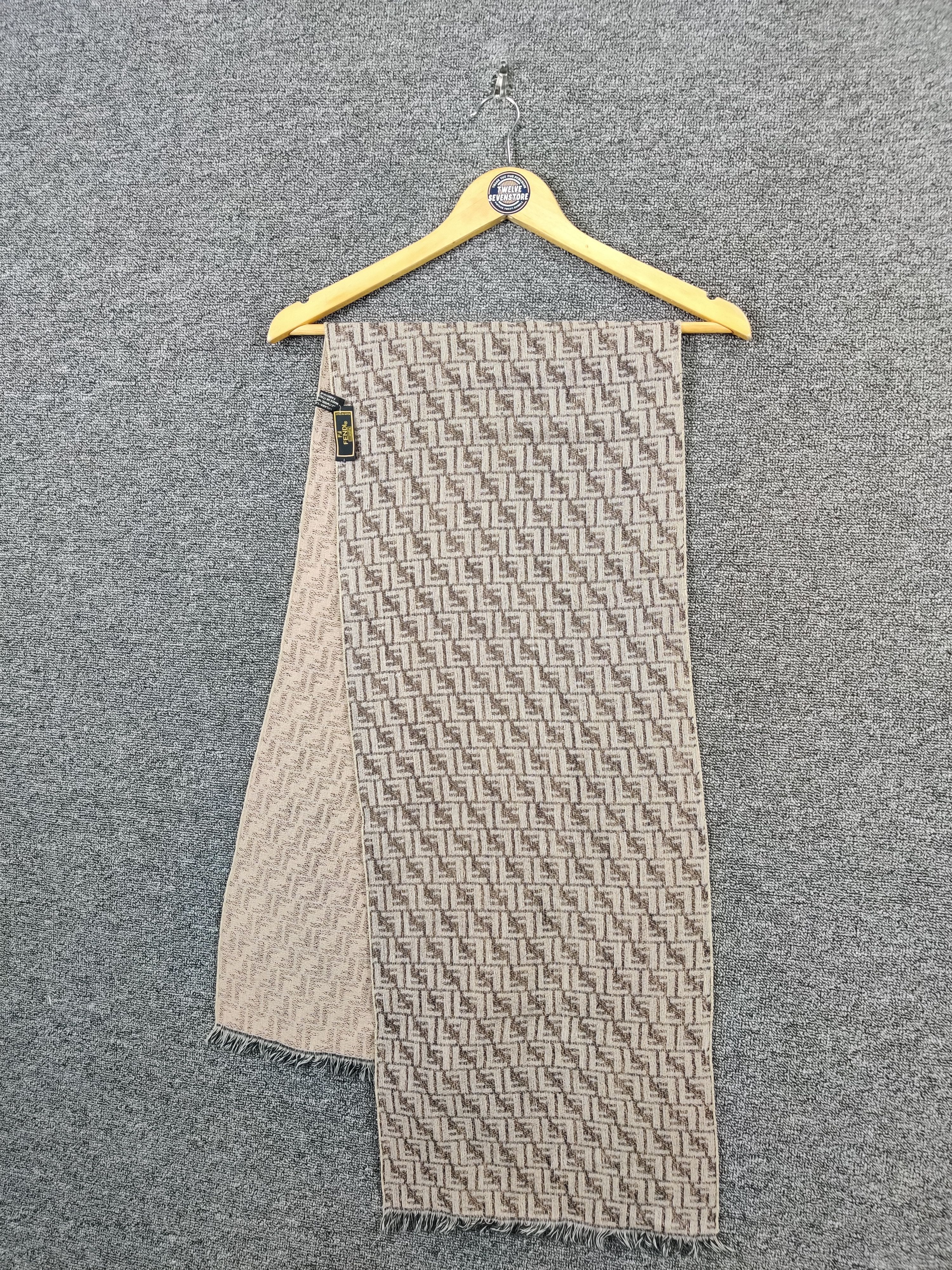 Fendi Vintage Fendi Monogram Muffler/Scarves Size ONE SIZE - 8 Thumbnail