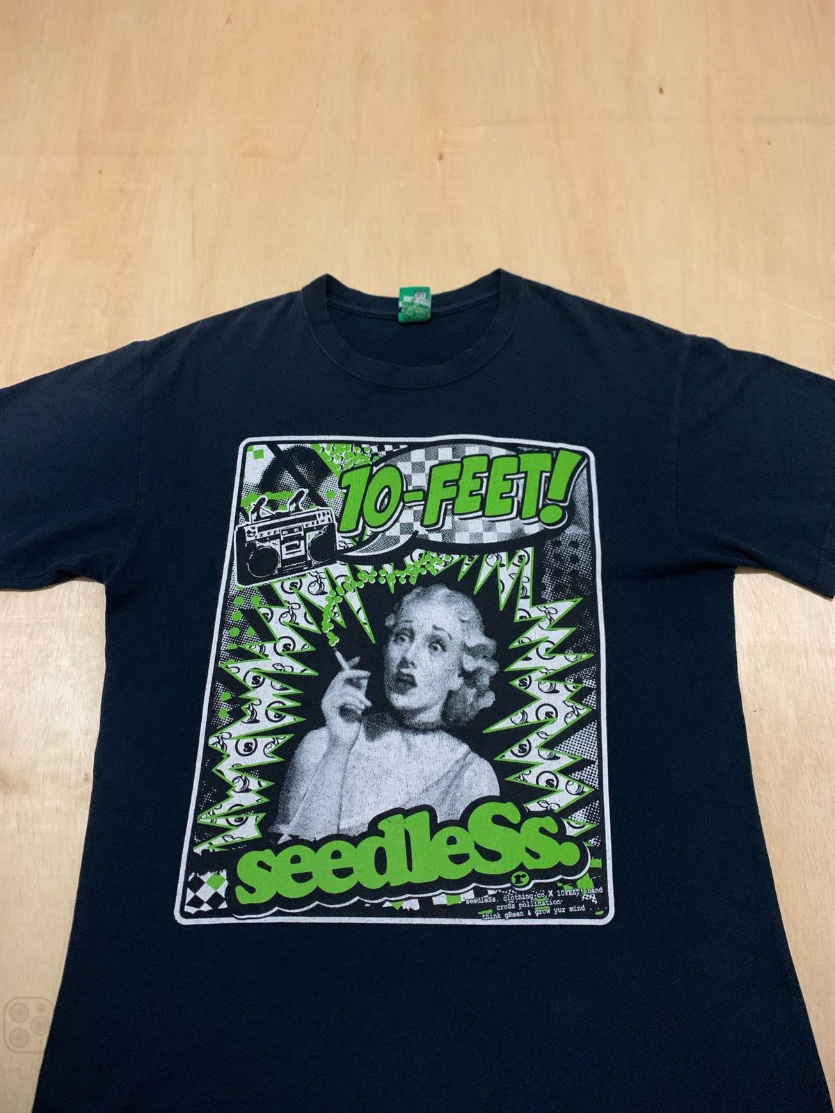 Hysteric Glamour × If Six Was Nine × Japanese Brand Seedless 10-Feet West Coast Tour Tshirt Size US M / EU 48-50 / 2 - 2 Thumbnail