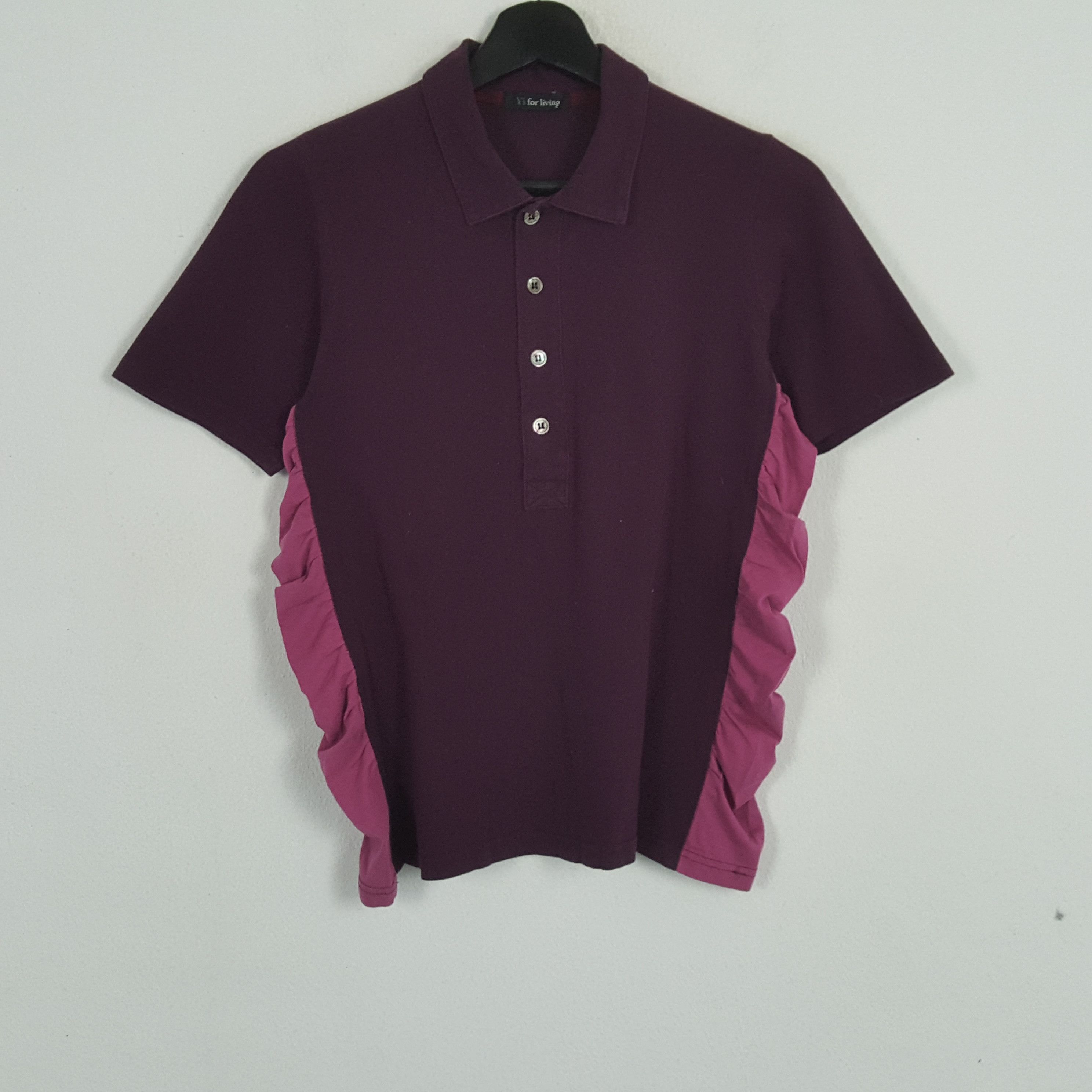 Vintage × Y's × Yohji Yamamoto Y'S FOR LIVING by YOHJI YAMAMOTO Japanese Designer Polos Size S / US 4 / IT 40 - 1 Thumbnail