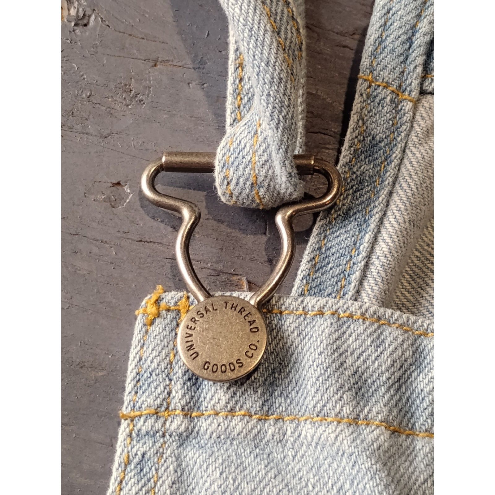 Other Universal Thread Good Co. (10) Button Custom Cut Coveralls Size 32" / US 10 / IT 46 - 3 Thumbnail