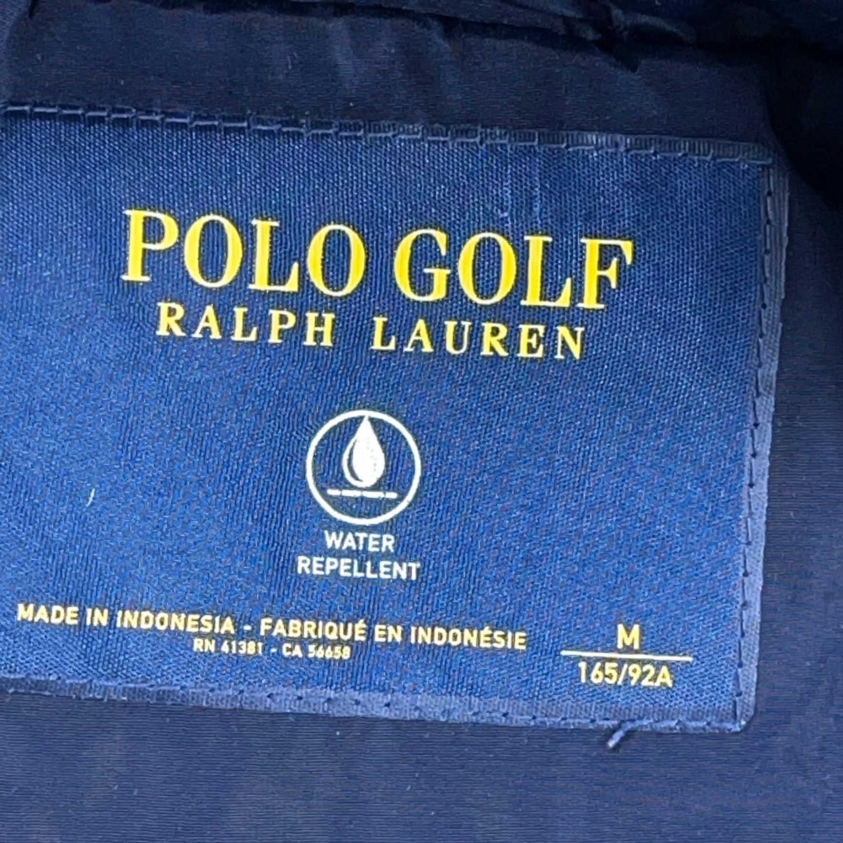 Ralph Lauren Ralph Lauren Polo Golf Jacket Women Medium Navy Blue Windbreaker Rain Coat Hood Womens Size M / US 6-8 / IT 42-44 - 3 Thumbnail