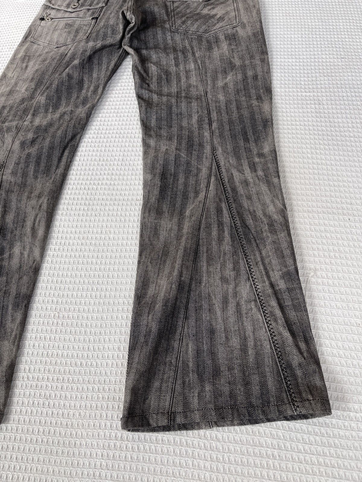Japanese Brand Rare🔥Japanese Designer EDGE RUPERT Flared Bootcut Jeans Size US 35 - 4 Thumbnail