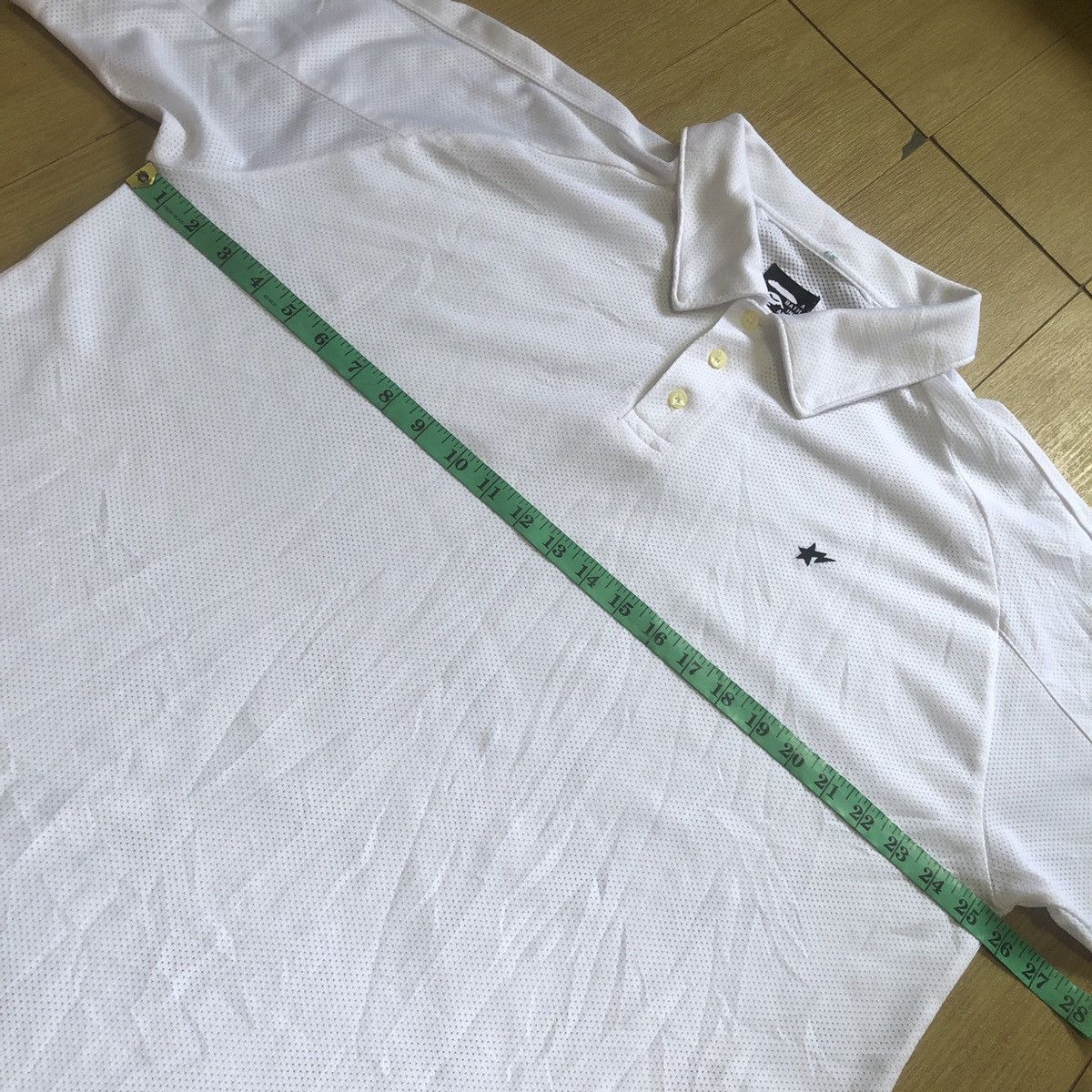 Bape BAPESTA Mesh Polo Shirts Size US XL / EU 56 / 4 - 9 Thumbnail