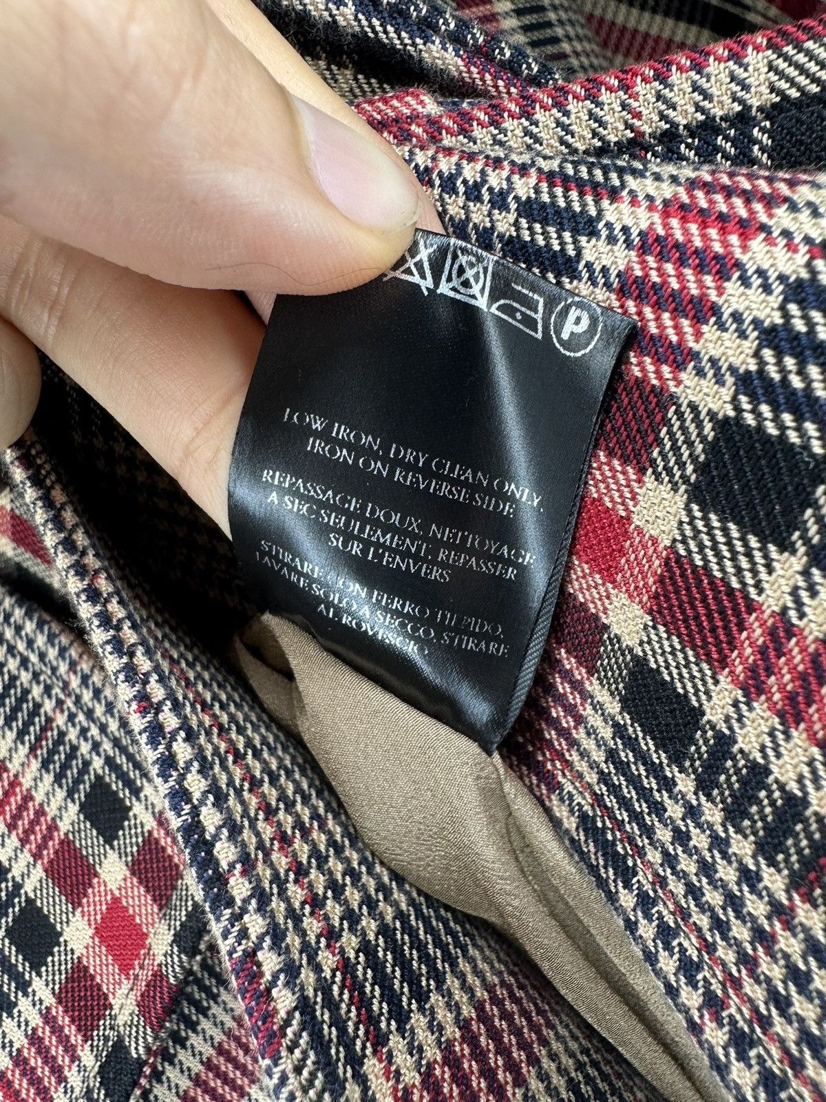 rokh Rokh Tartan Layered Coat Size M / US 6-8 / IT 42-44 - 10 Thumbnail