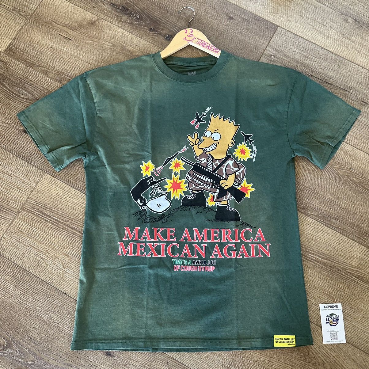 Awful Lot of Cough Syrup awful lot of cough syrup make america mexican again tee M Size US M / EU 48-50 / 2 - 1 Thumbnail