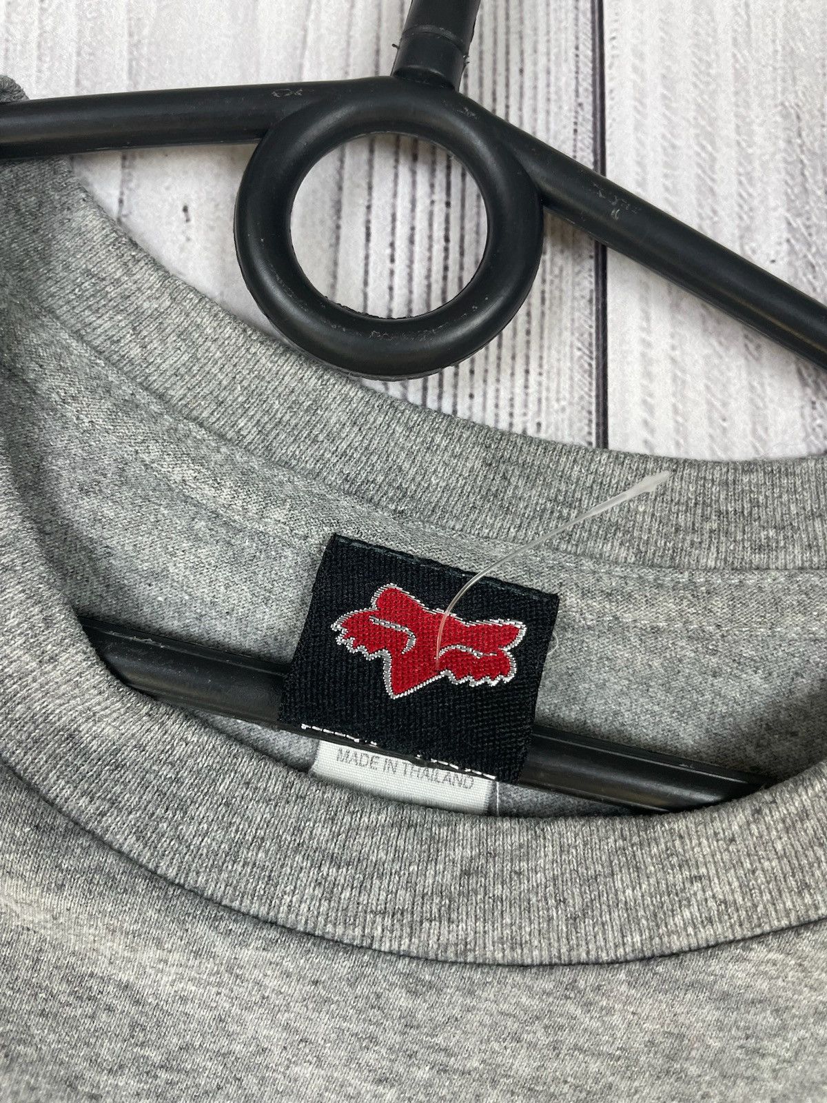 Fox Racing Vintage Fox Racing x Honda tee grey big logo size M-L Size US M / EU 48-50 / 2 - 4 Thumbnail