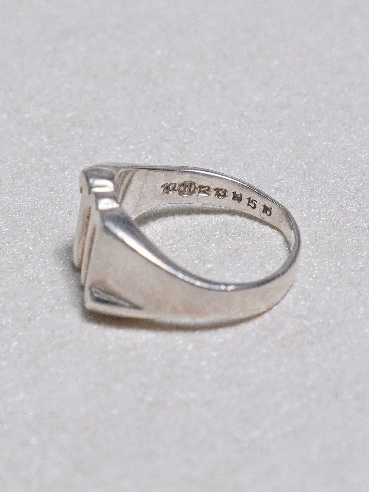 Maison Margiela Martin Margiela “M” Logo 925 Silver Ring Size ONE SIZE - 3 Thumbnail
