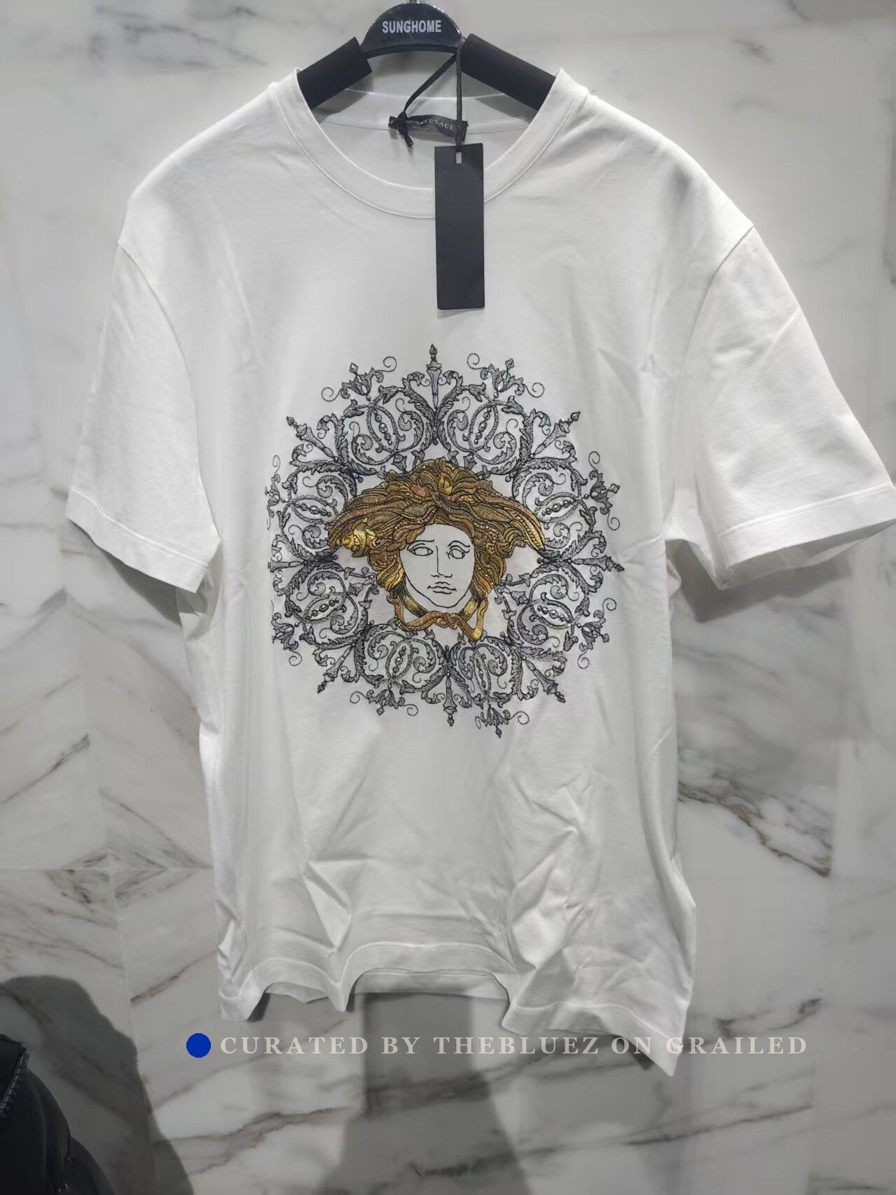 Versace Versace Main Line Medusa Embellished Top Size US S / EU 44-46 / 1 - 1 Thumbnail
