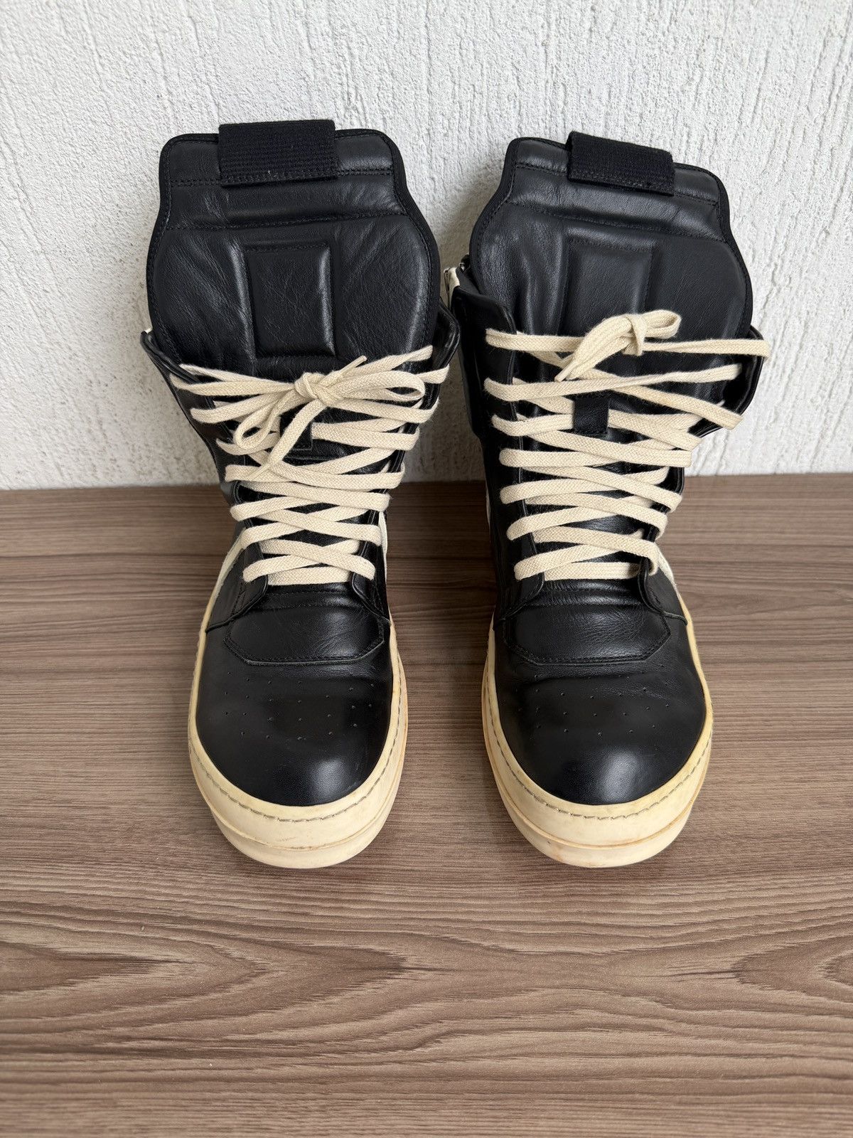 Rick Owens E16 Geobasket🔥🕷️ Size US 8 / EU 41 - 7 Thumbnail