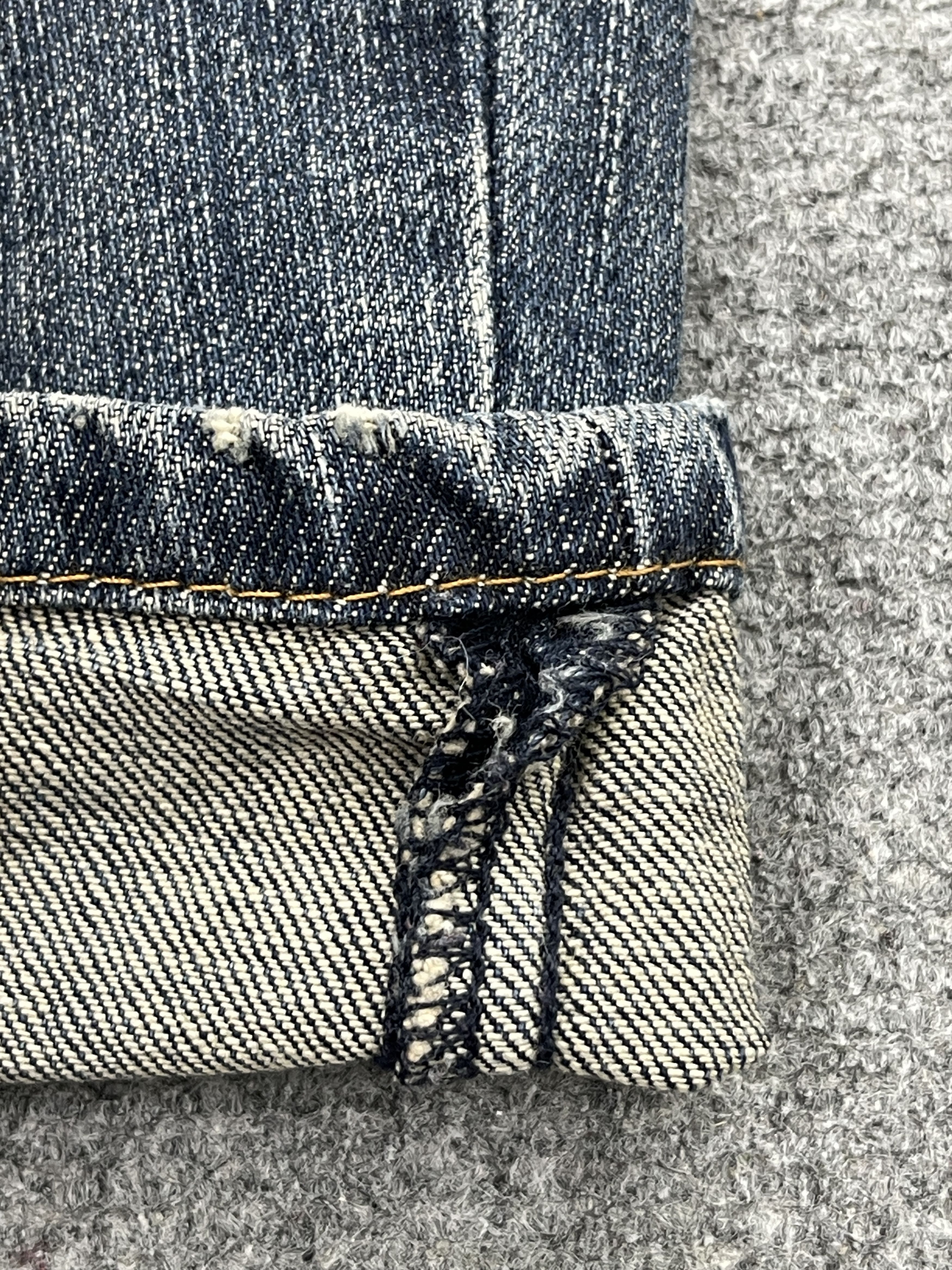 Levi's Big Size Vintage Levis 550 Blue Denim Jeans DP2500 Size US 44 / EU 60 - 9 Thumbnail
