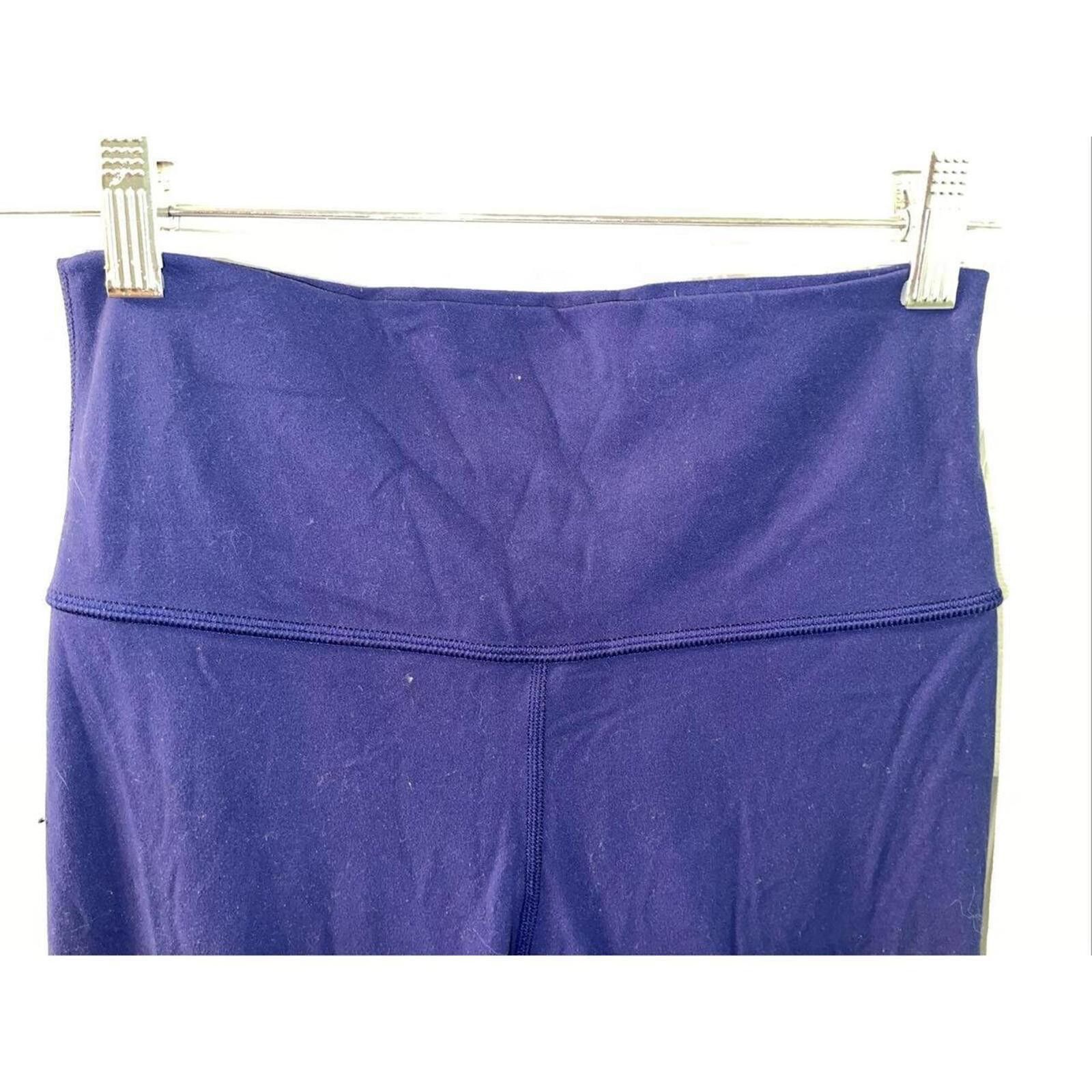 Lululemon LuluLemon High-Waisted Purple Leggings for Activewear Size 36" / US 14 / IT 50 - 2 Thumbnail