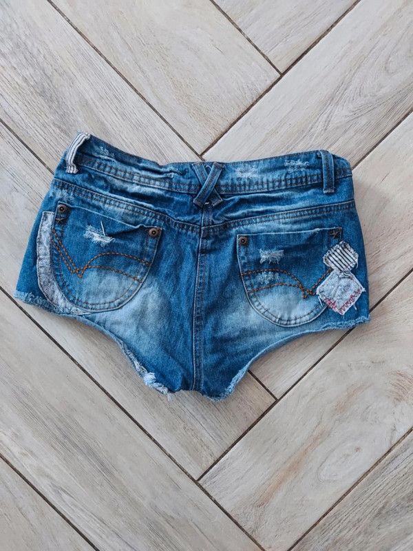 Vintage Vintage mini shorts Size 27" / US 4 / IT 40 - 6 Thumbnail