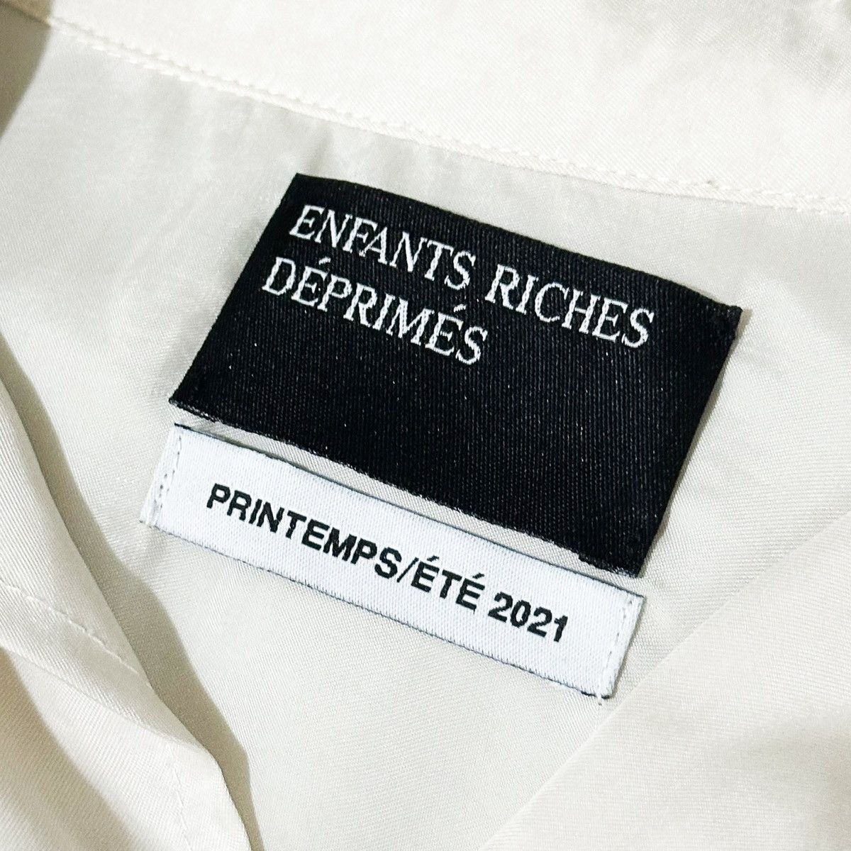 Enfants Riches Deprimes ERD Silk Patch Button Up Shirt Size US M / EU 48-50 / 2 - 7 Thumbnail
