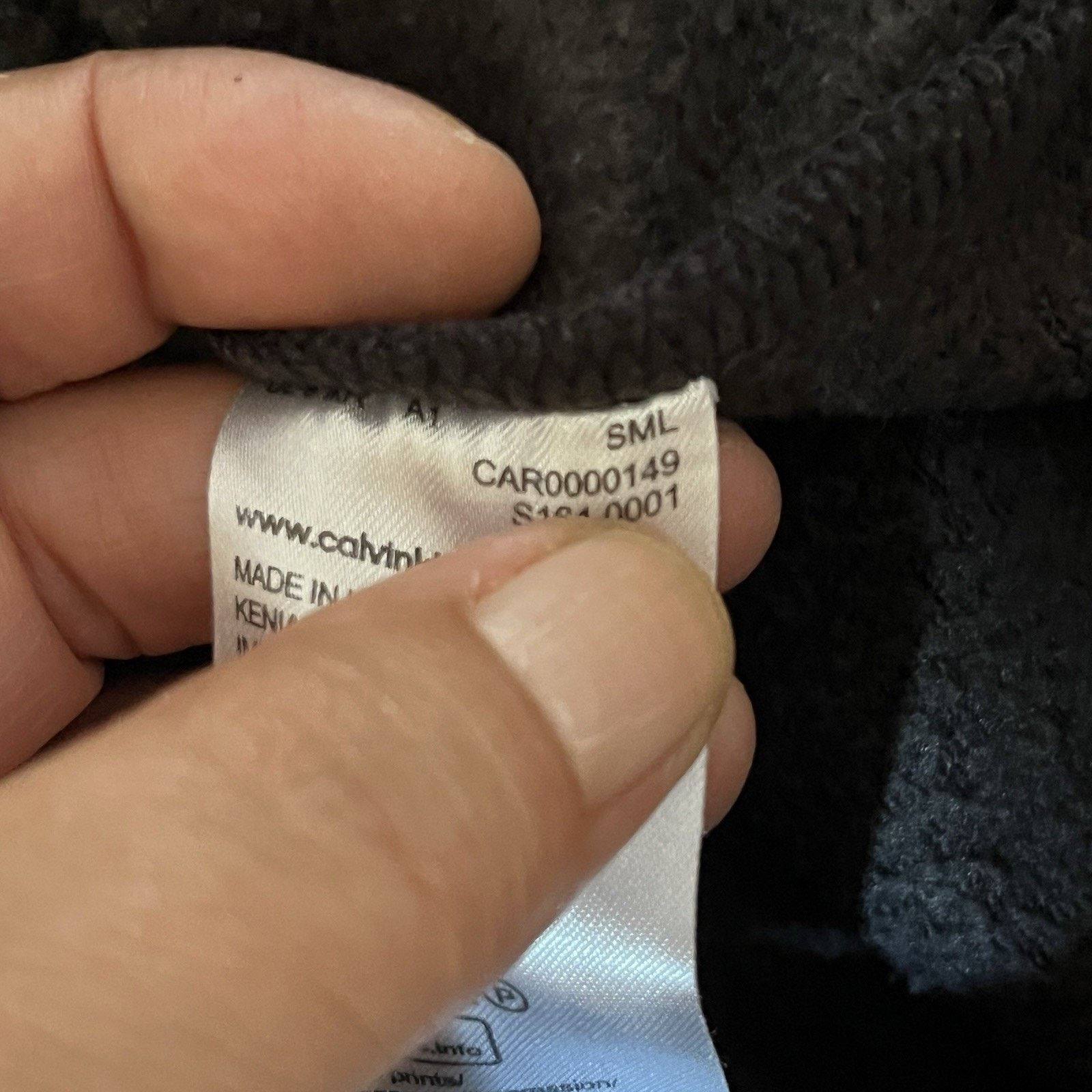 Calvin Klein Calvin Klein CK Hoodie Sweatshirt Pullover Logo Black Small Size US S / EU 44-46 / 1 - 6 Thumbnail