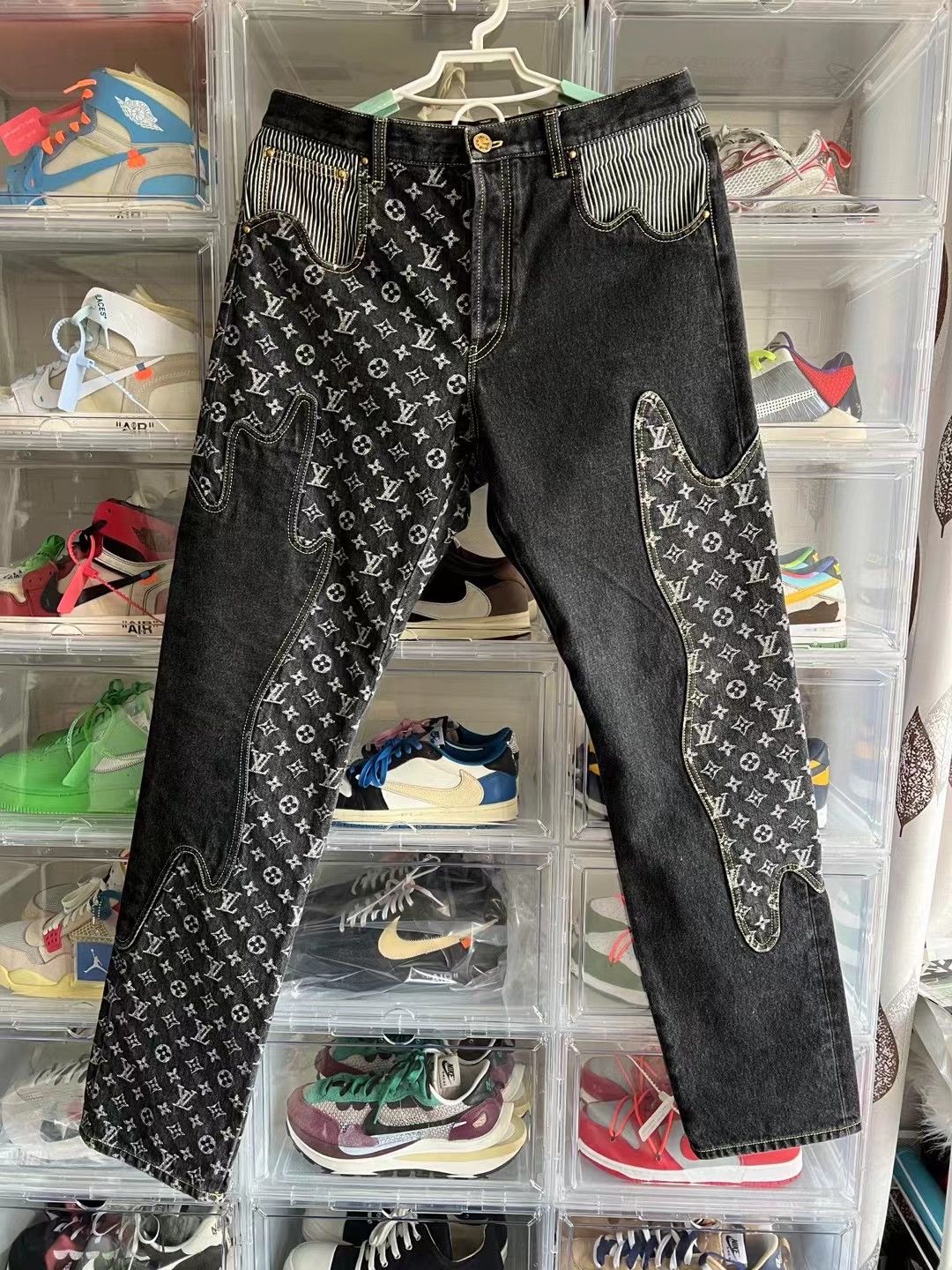 Louis Vuitton × Nigo LOUIS VUITTON HUMAN MADE DENIM JEANS