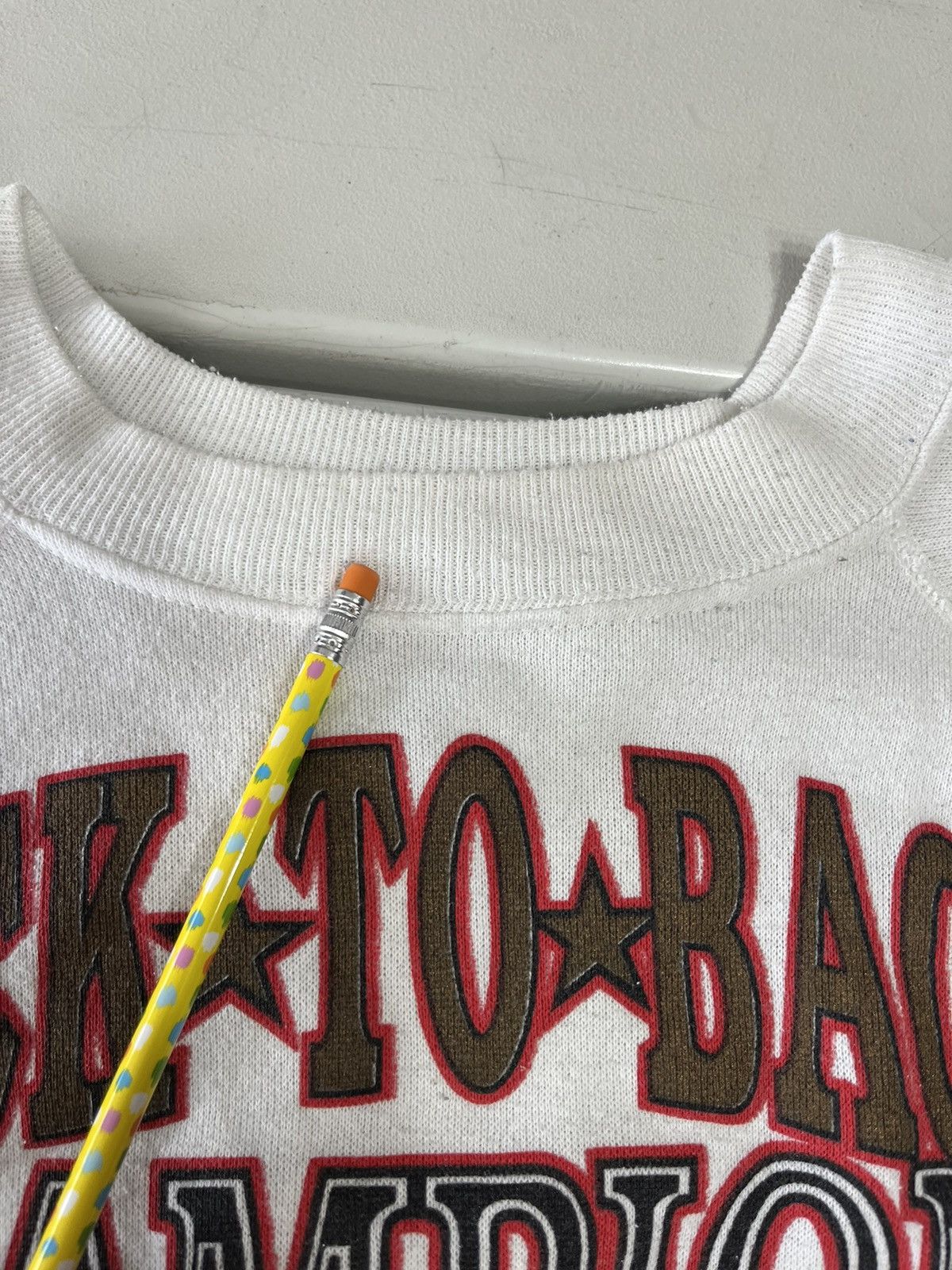NFL × Vintage Vintage 90s 49ers back to back champions sweatshirt Size US L / EU 52-54 / 3 - 6 Thumbnail