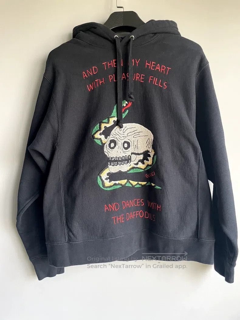 Gucci Gucci Skull embroidered round-neck letter pullover sweatsh Size US M / EU 48-50 / 2 - 1 Thumbnail