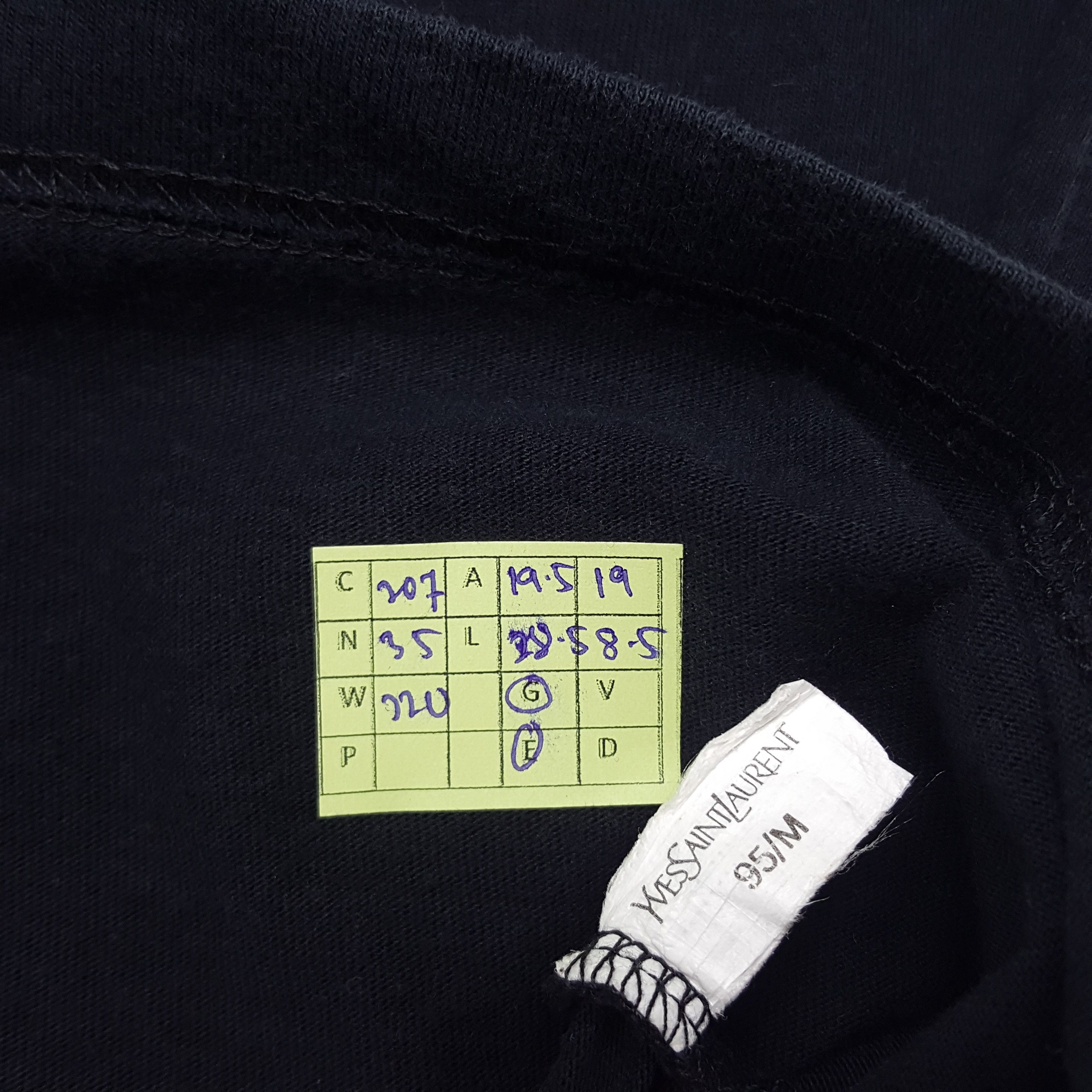 Vintage × Yves Saint Laurent Vintage Yves Saint Laurent Italian Brand Tshirt Size US M / EU 48-50 / 2 - 6 Thumbnail