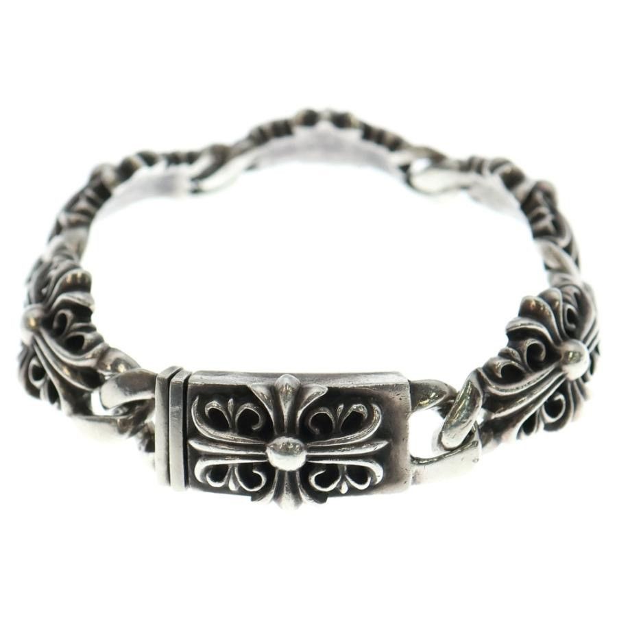 Chrome Hearts CHROME HEARTS 5Link KEEPER LINK Bracelet Silver Size ONE SIZE - 1 Thumbnail