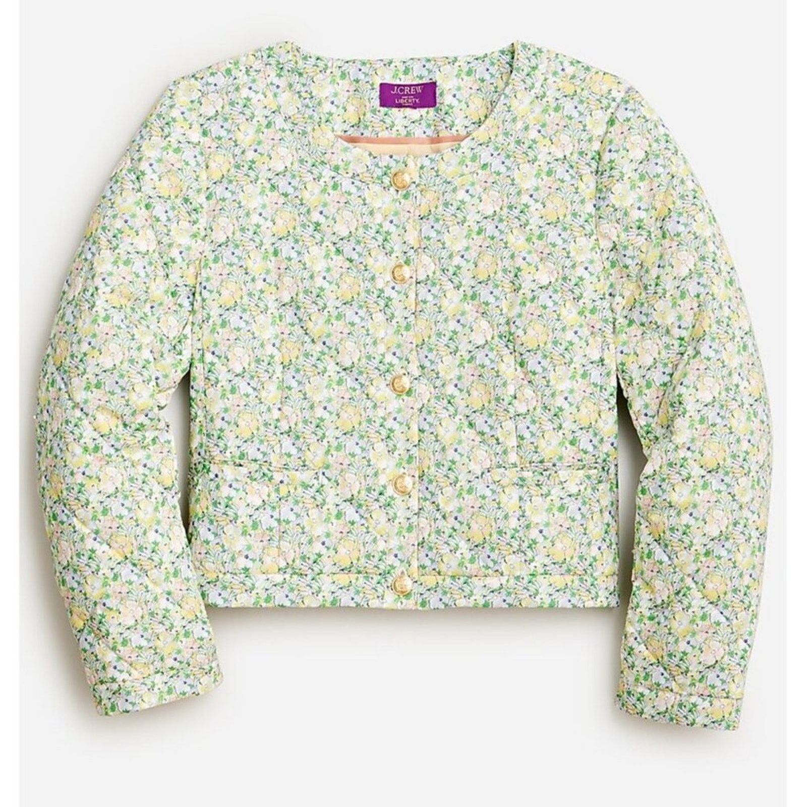 J.Crew J. Crew Limited-edition quilted Louisa lady jacket Liberty Size M / US 6-8 / IT 42-44 - 1 Thumbnail