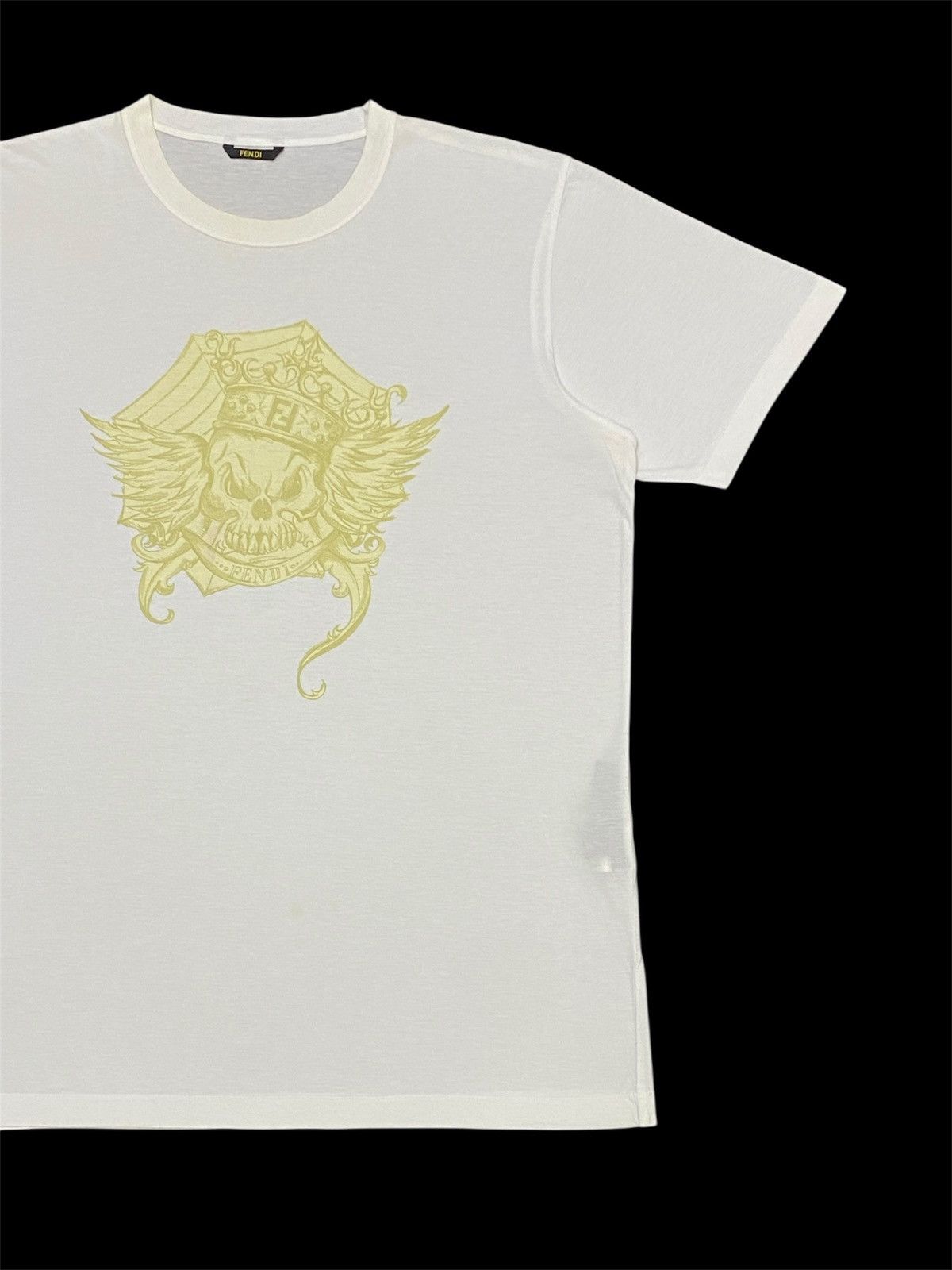 Fendi Fendi Skull Crewneck T-Shirt Size US L / EU 52-54 / 3 - 4 Thumbnail