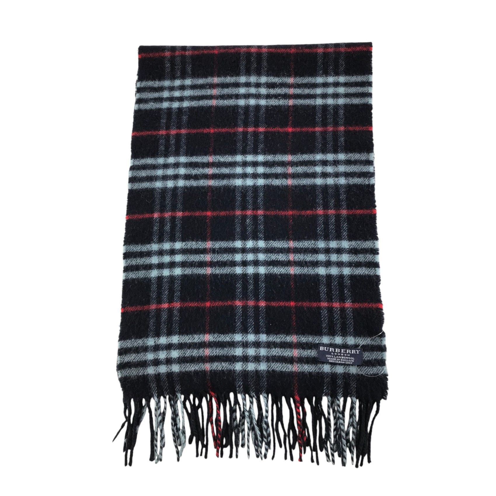 Burberry × Vintage Burberry Scarf / Muffler / Neckwear - WW2600 Size ONE SIZE - 2 Thumbnail