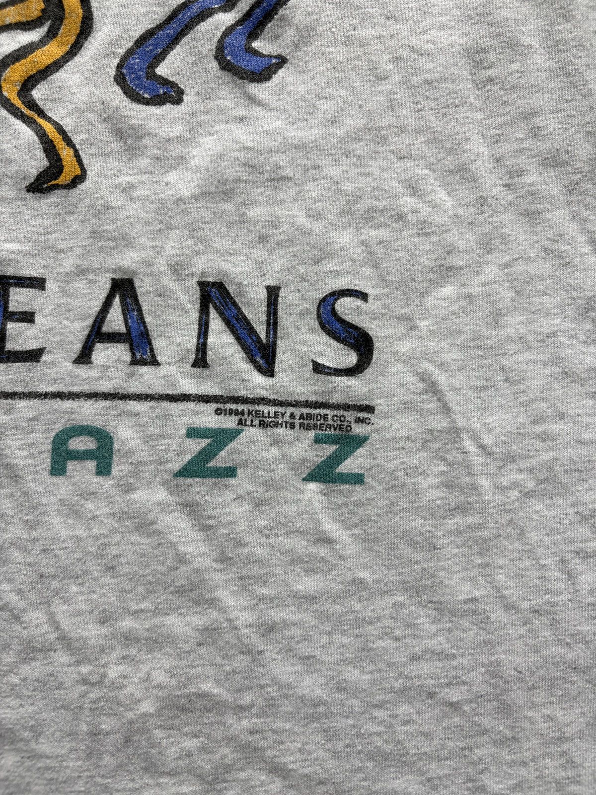 Vintage Vintage 90s New Orleans Jazz Graphic Tee Size US L / EU 52-54 / 3 - 3 Thumbnail