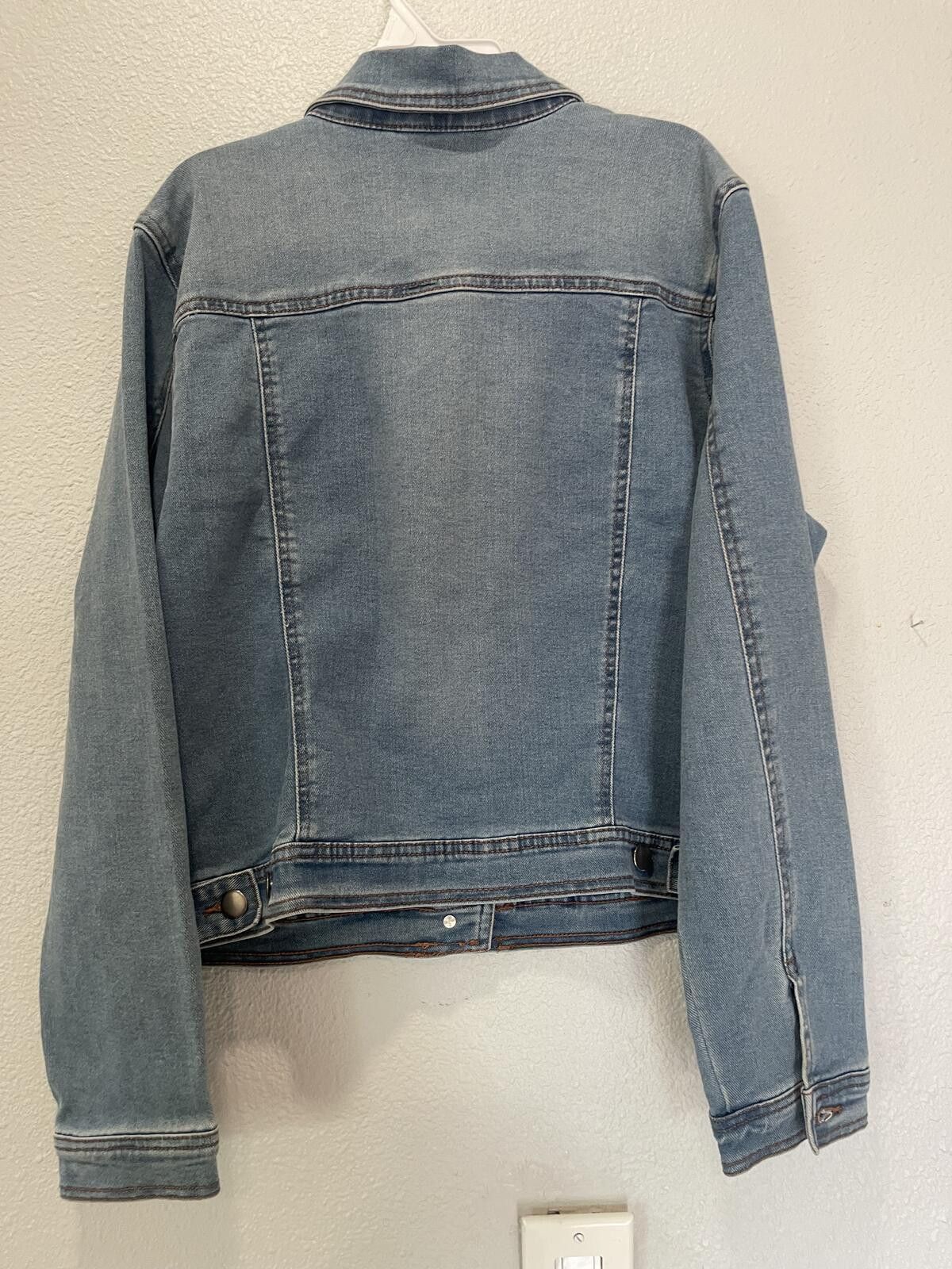 Other Baccini Embroidered Denim Jacket Size PL Size XL / US 12-14 / IT 48-50 - 2 Thumbnail