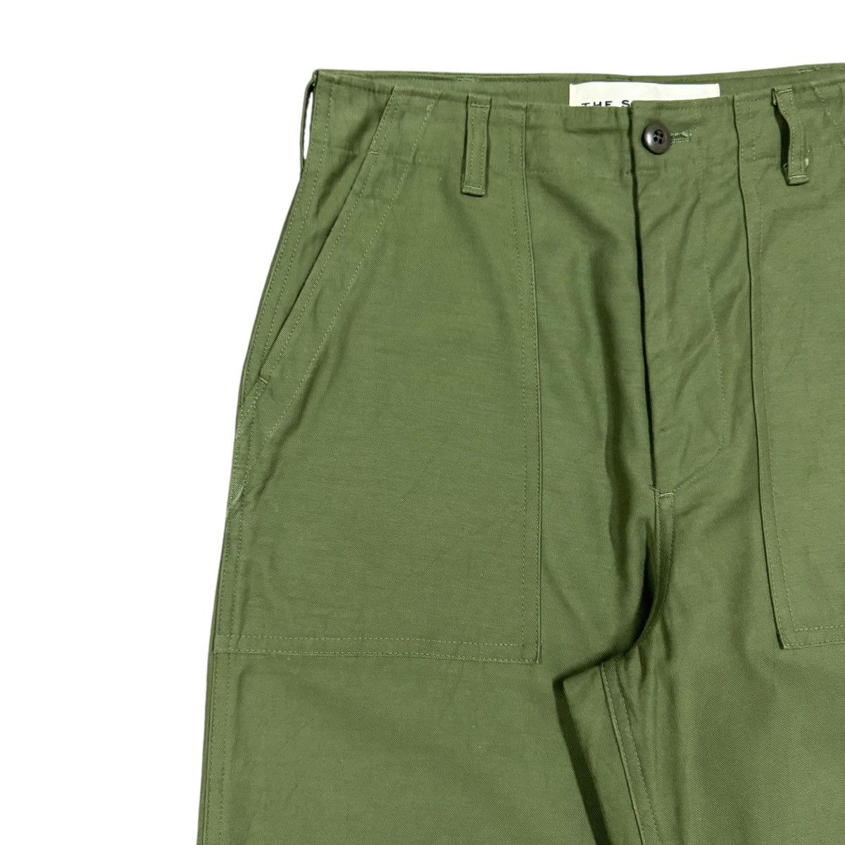 Orslow The Shinzone Japan Olive Green Baker Pants Size US 30 / EU 46 - 7 Thumbnail