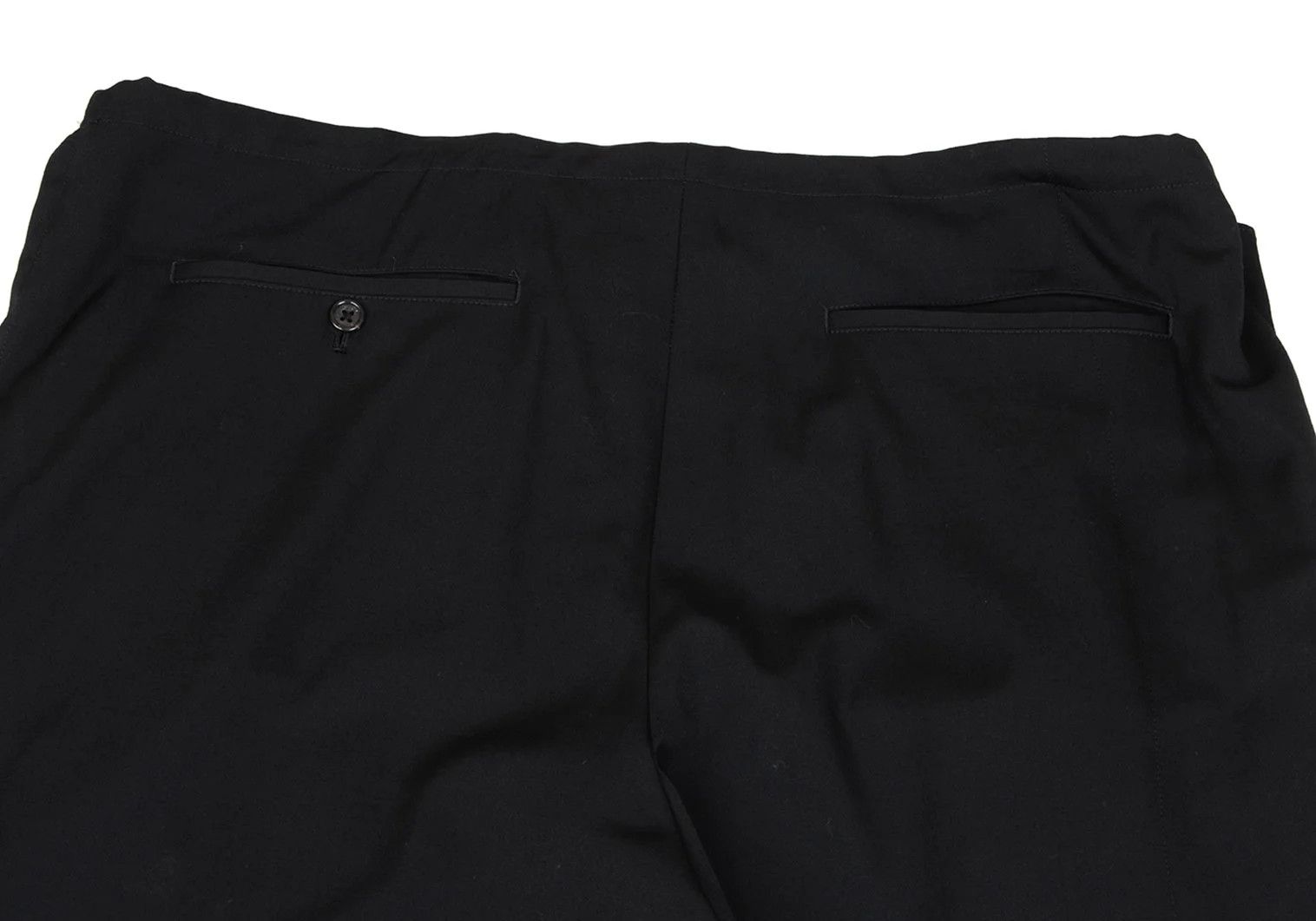 Yohji Yamamoto Yohji Yamamoto Wool Gabardine Wide Pants Size US 34 / EU 50 - 13 Thumbnail