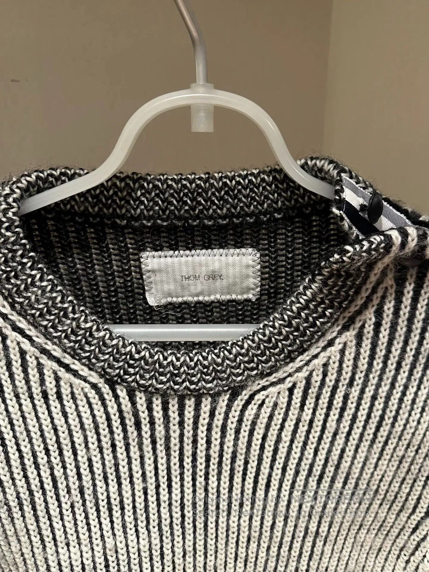 Thom Browne Thom Grey Wool Sweater. Size US M / EU 48-50 / 2 - 2 Thumbnail