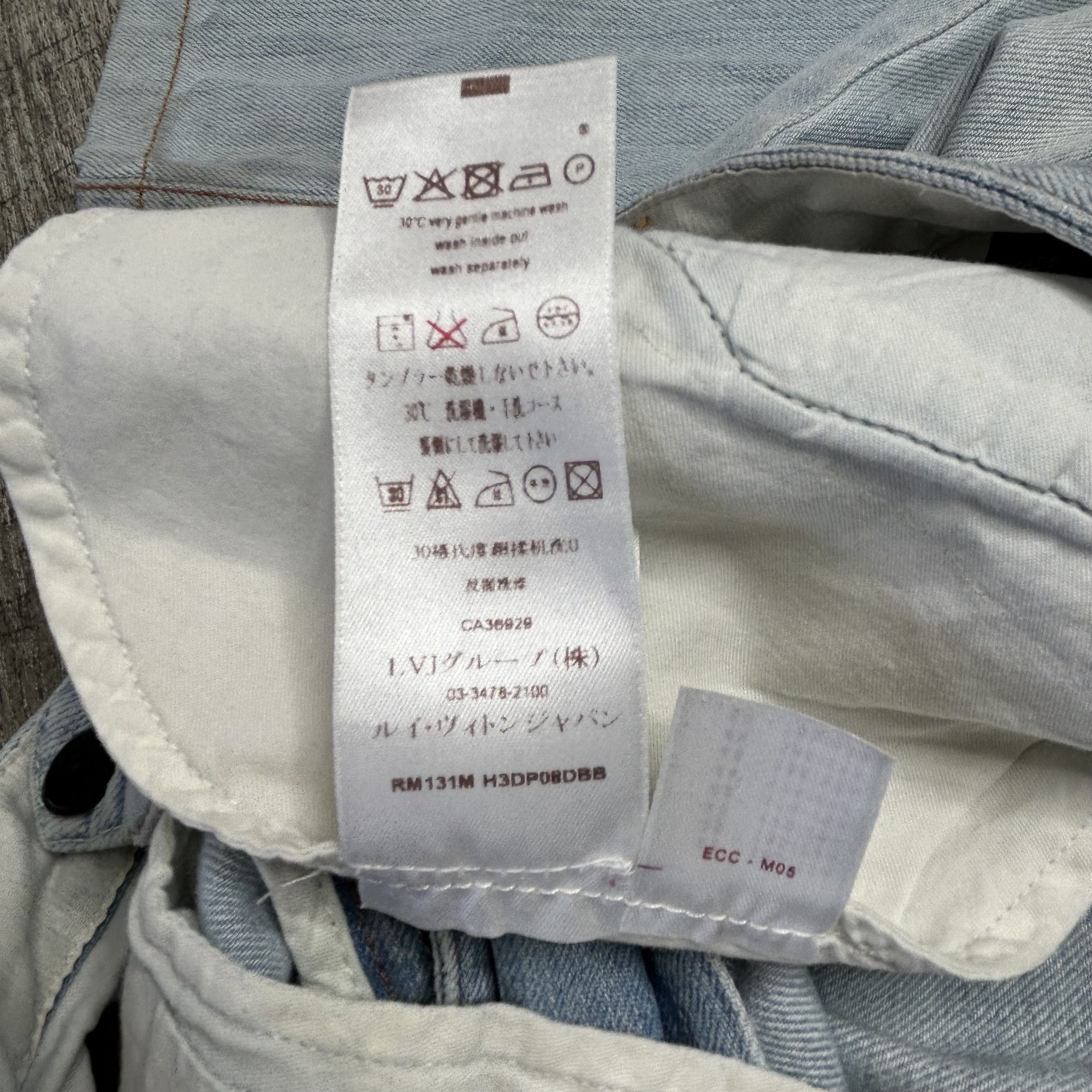 Louis Vuitton Louis Vuitton Gaston V Denim 29 Waist 28 Inseam Size US 29 - 10 Thumbnail