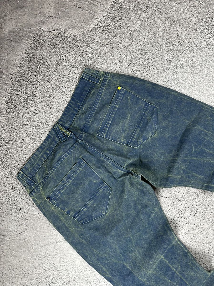 Japanese Brand Wildground Workwear Jeans Baggy Fit Distressed Wash Y2K Size US 34 / EU 50 - 5 Thumbnail