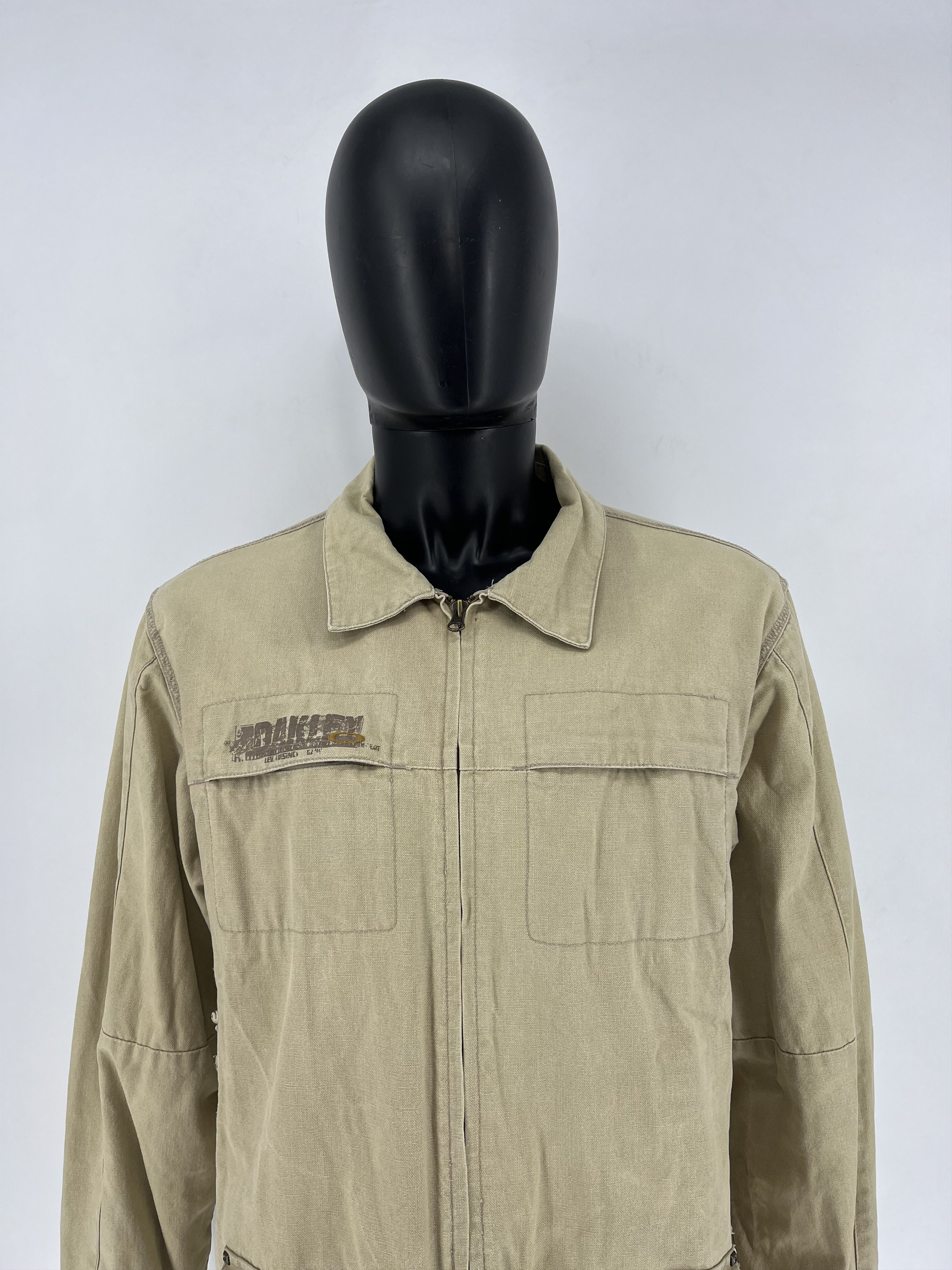 Oakley × Vintage Oakley Rare Vintage Denim Jacket Garment Dyed 90s M Size US L / EU 52-54 / 3 - 1 Thumbnail