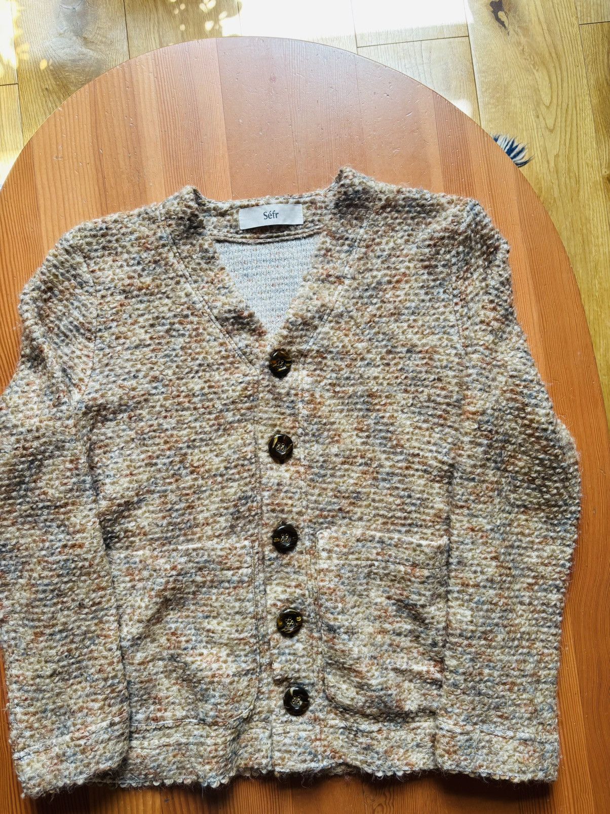 Sefr Sefr Knitted Cardigan Size US M / EU 48-50 / 2 - 2 Thumbnail