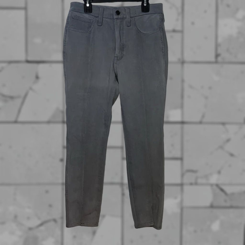 Madewell MADewell Gray Skinny Roadtripper Jeggings Womens Petite Size 24P 25" Inseam Size 42" / US 20 - 1 Thumbnail