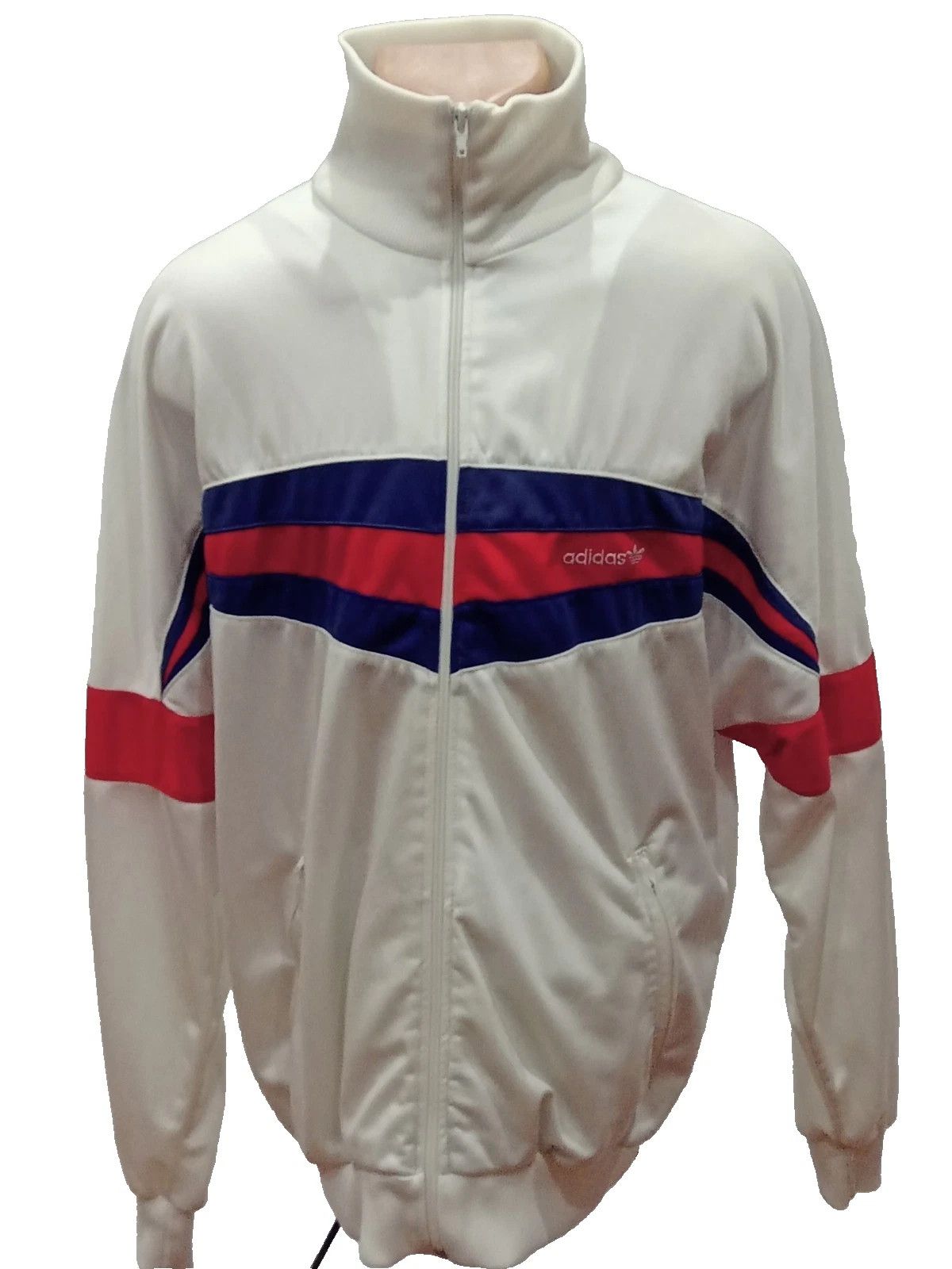 Adidas Vintage 90s Adidas Track Jacket. Sz XXL Size US XXL / EU 58 / 5 - 1 Thumbnail