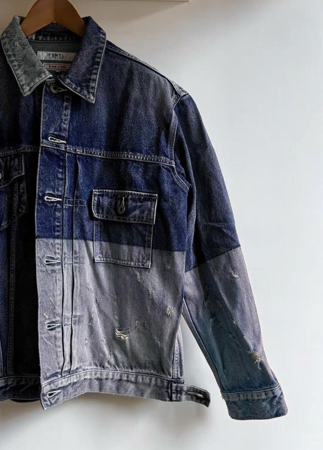 FDMTL FDMTL Lazer Denim Jacket (Made in Japan) Size US L / EU 52-54 / 3 - 1 Thumbnail