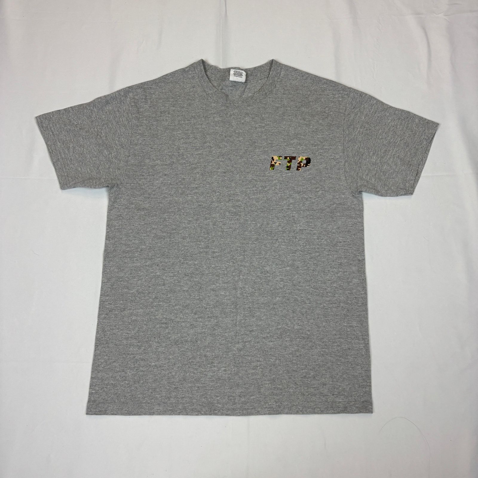 Fuck The Population FTP Digital Camo Logo T Shirt Men's Medium Streetwear Skate Size US M / EU 48-50 / 2 - 2 Thumbnail