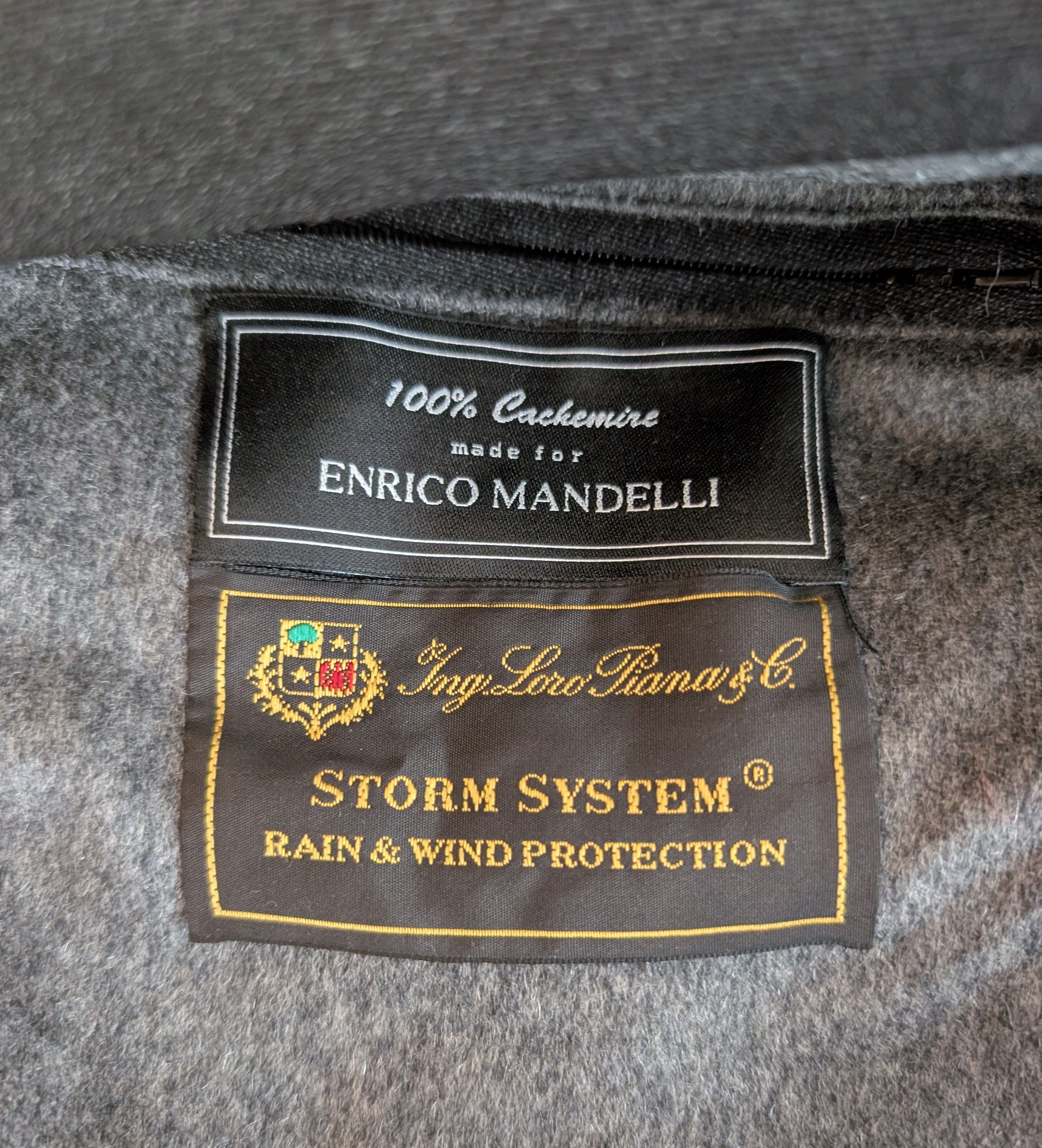 Loro Piana Loro Piana 100% Cashmere Storm System Overcoat Size US M / EU 48-50 / 2 - 4 Thumbnail