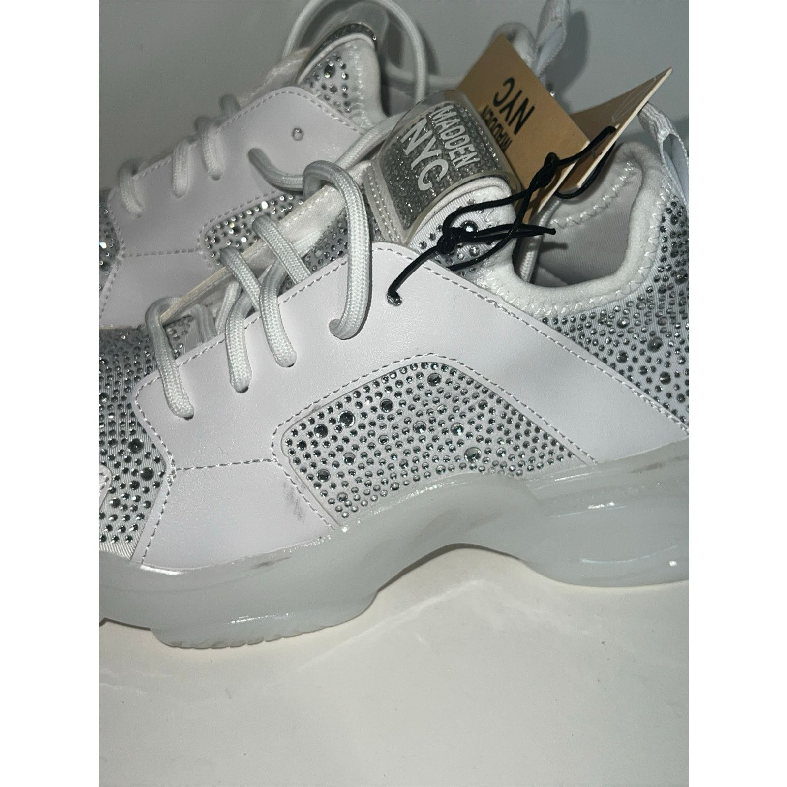 Madden NYC Madden NYC Rhinestone sparkle Athletic Sneakers Embellished Size US 7 / IT 37 - 5 Thumbnail