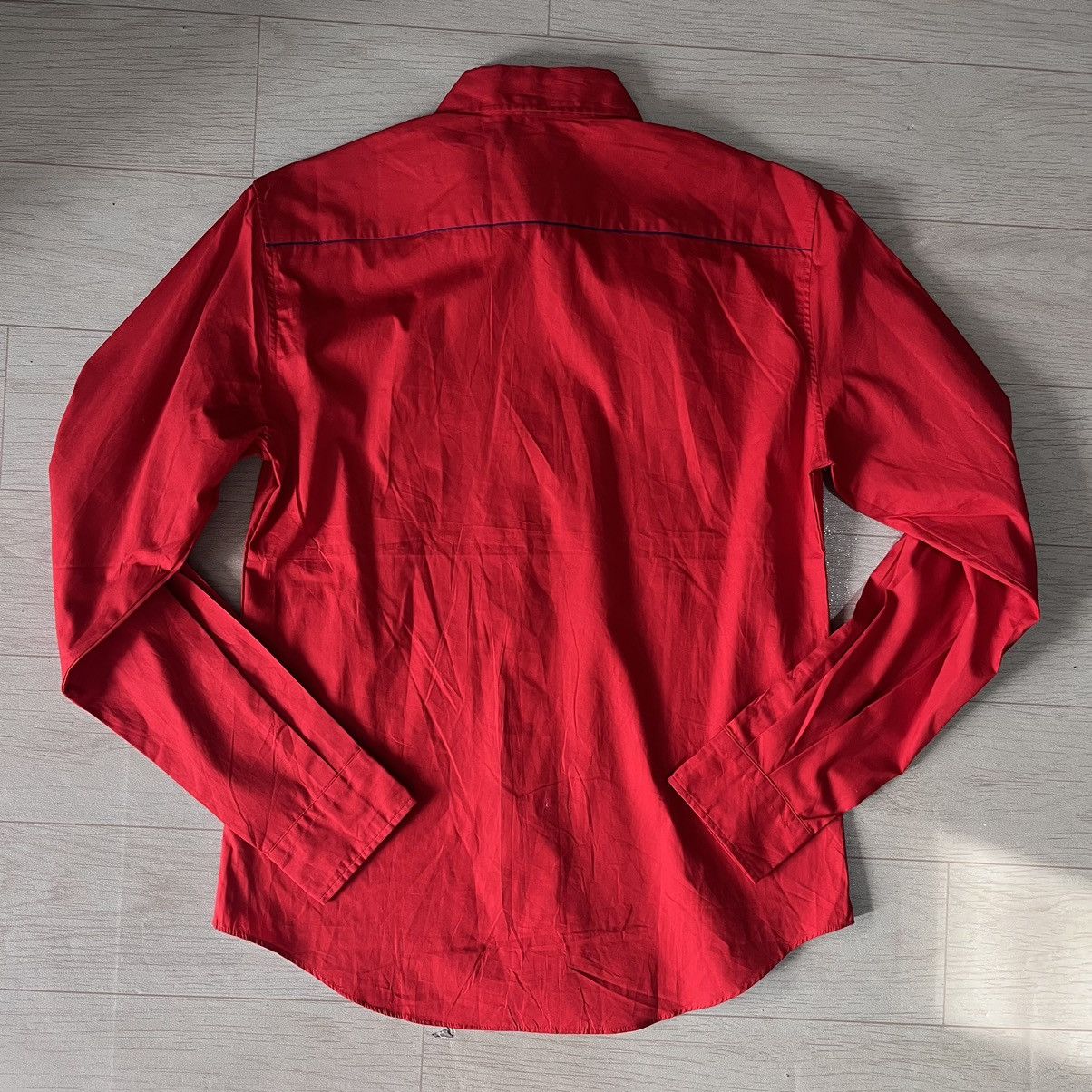 Japanese Brand × PPFM PPFM longshirt button up 🔴 Size US M / EU 48-50 / 2 - 3 Thumbnail