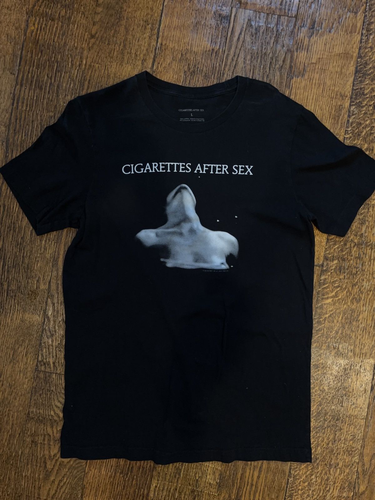 Band Tees × Streetwear CIGARETTES AFTER SEX BAND BURNING